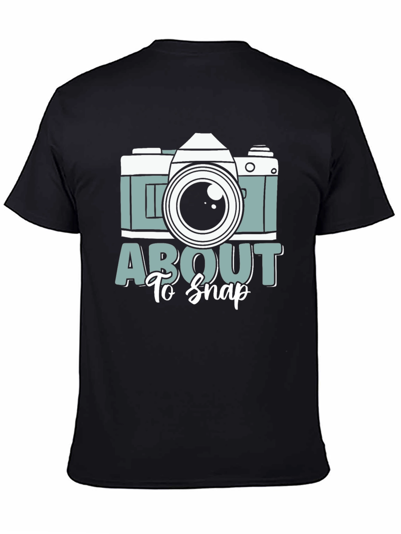 About To Snap Camera Graphic Tee - Photographers Shirt
