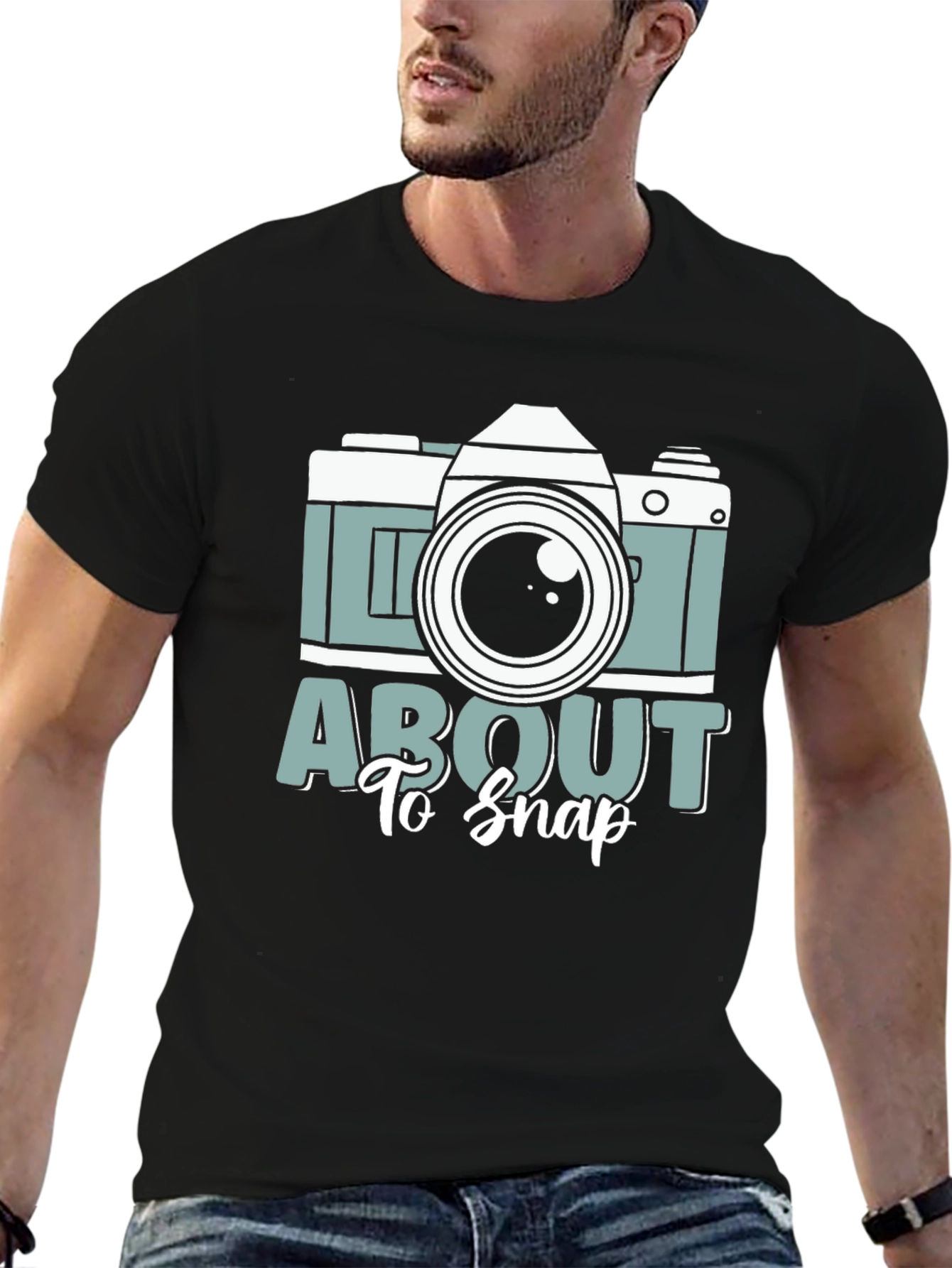 About To Snap Camera Graphic Tee - Photographers Shirt