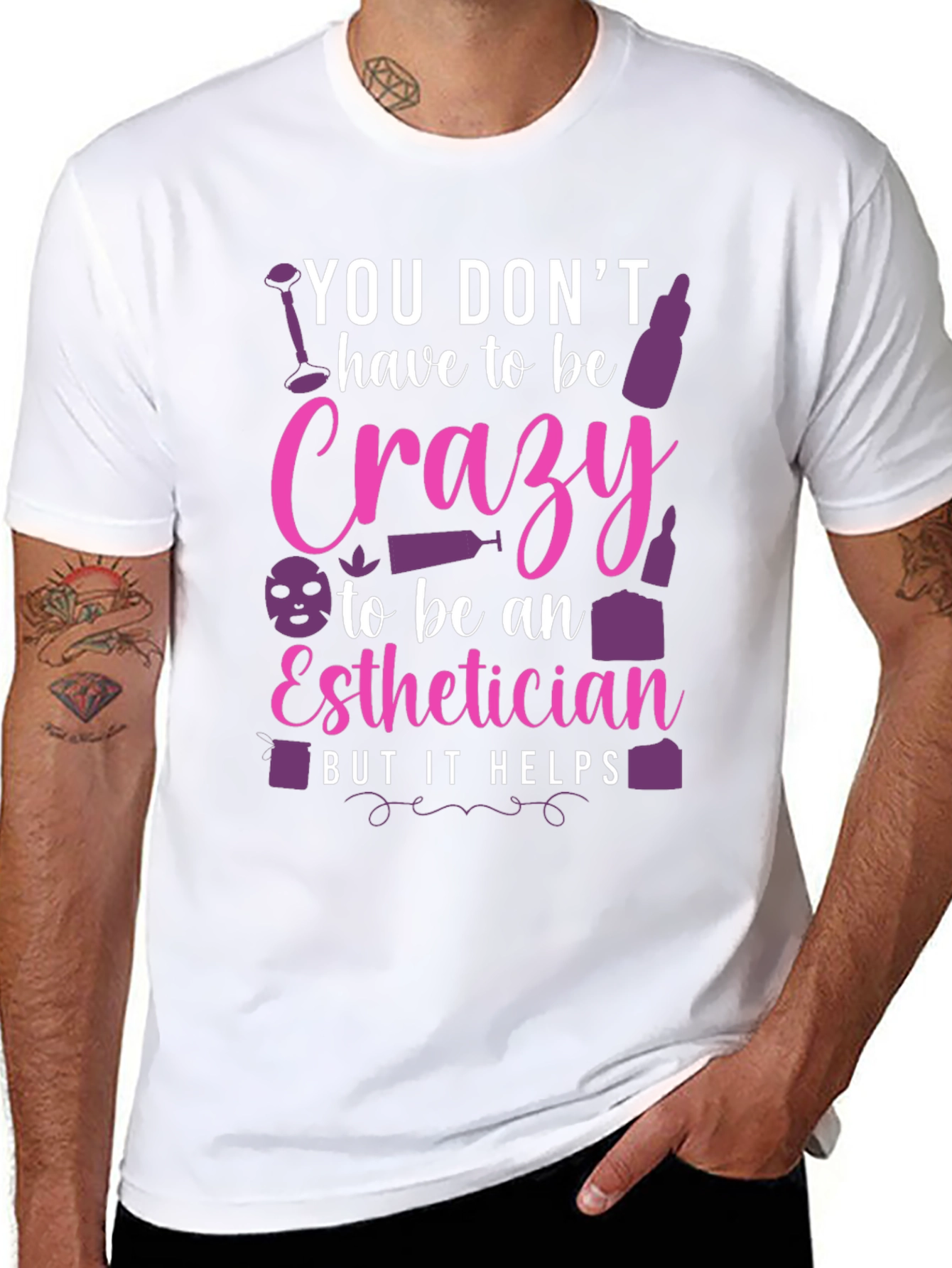 Crazy Esthetician Graphic Tee - Unisex