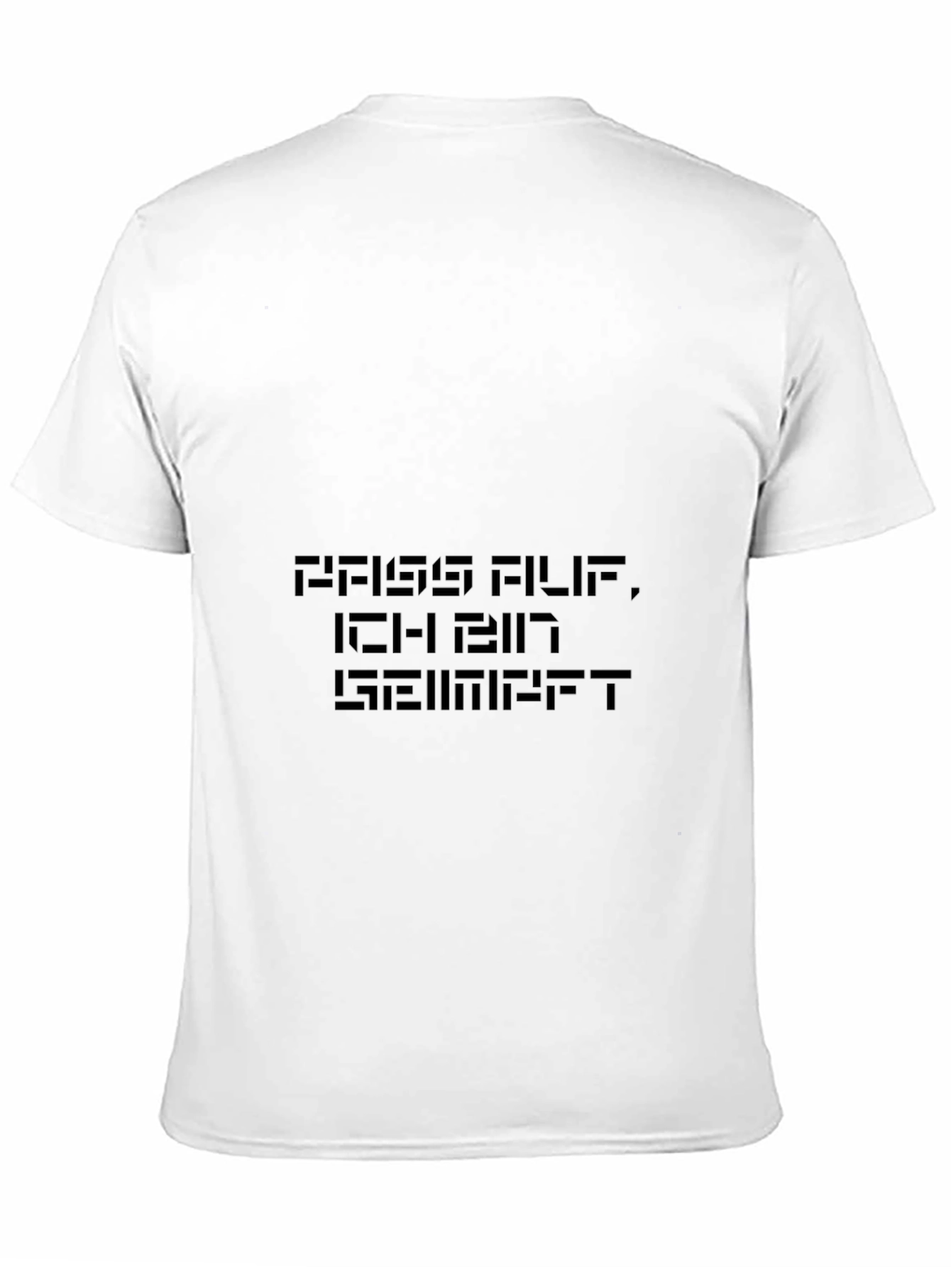 Pass Auf Ich Bin Geimpft Black T-Shirt