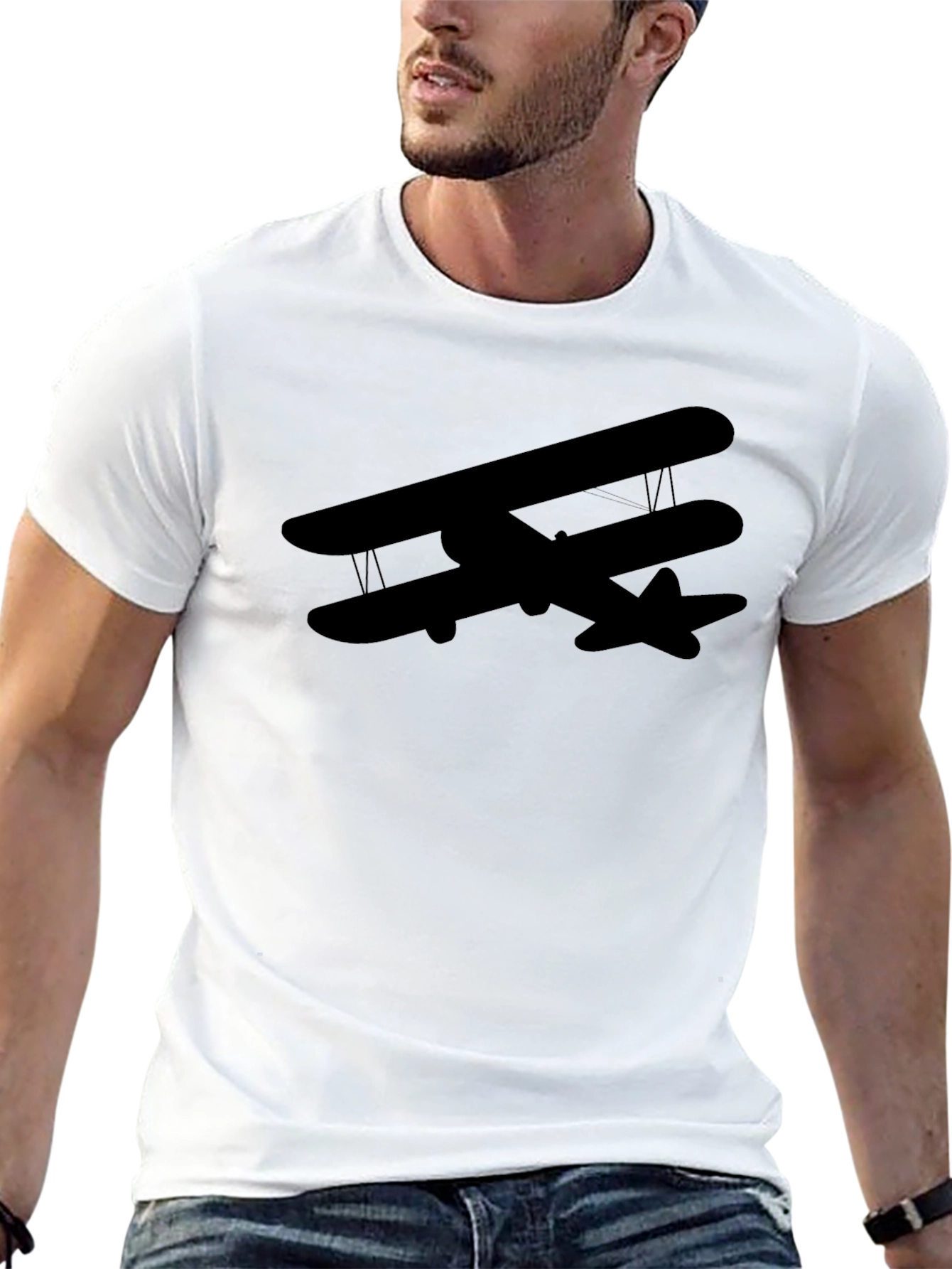 Biplane T-Shirt - Aviation Lover Tee