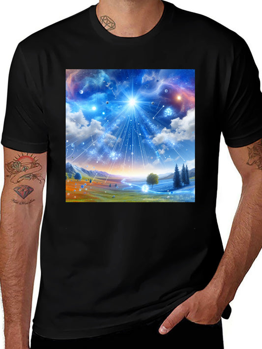 Galaxy Dreamscape T-Shirt - Vivid Graphic Tee
