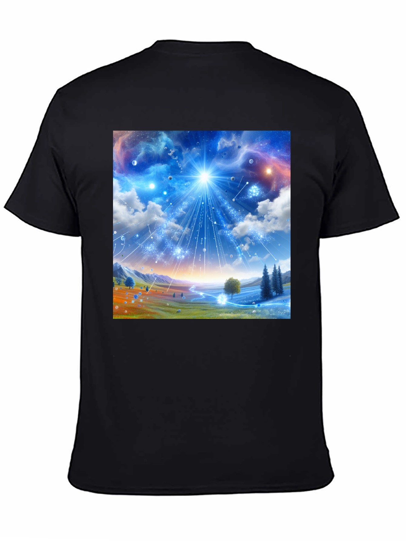 Galaxy Dreamscape T-Shirt - Vivid Graphic Tee
