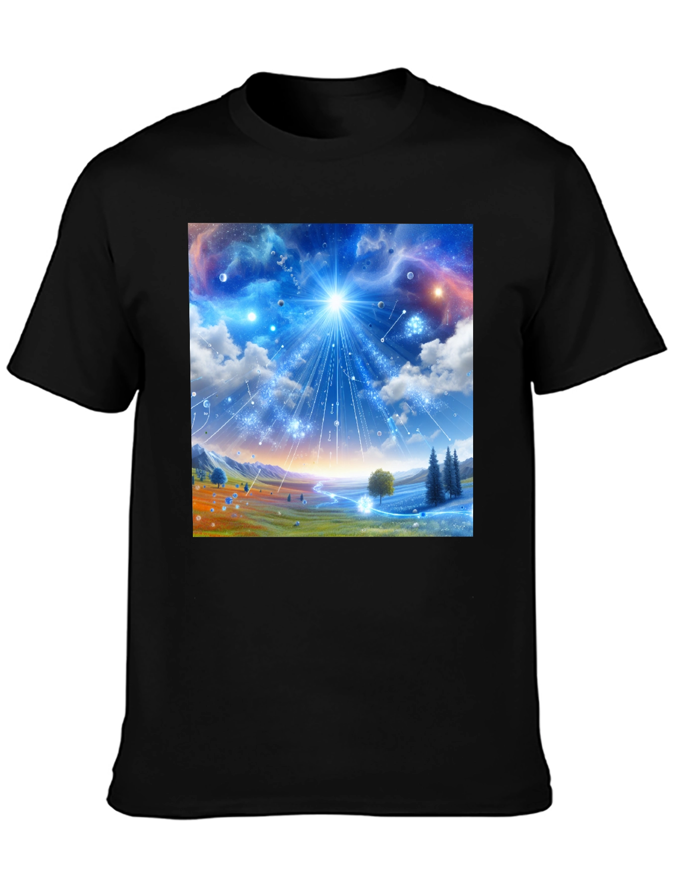 Galaxy Dreamscape T-Shirt - Vivid Graphic Tee