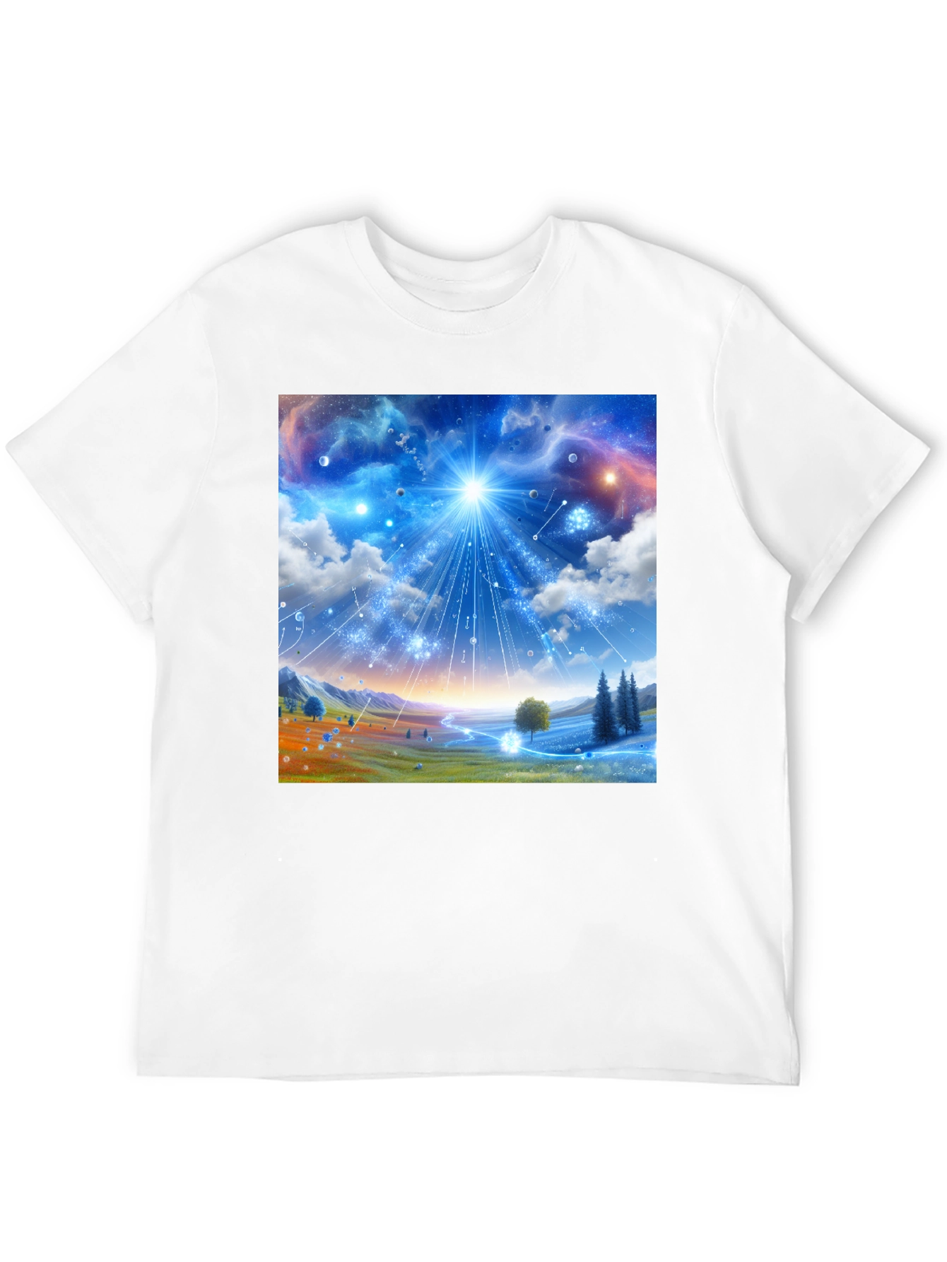 Galaxy Dreamscape T-Shirt - Vivid Graphic Tee