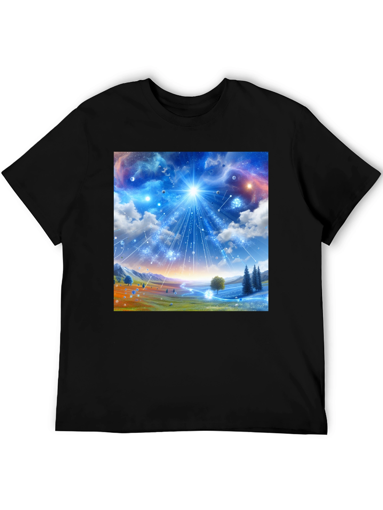 Galaxy Dreamscape T-Shirt - Vivid Graphic Tee