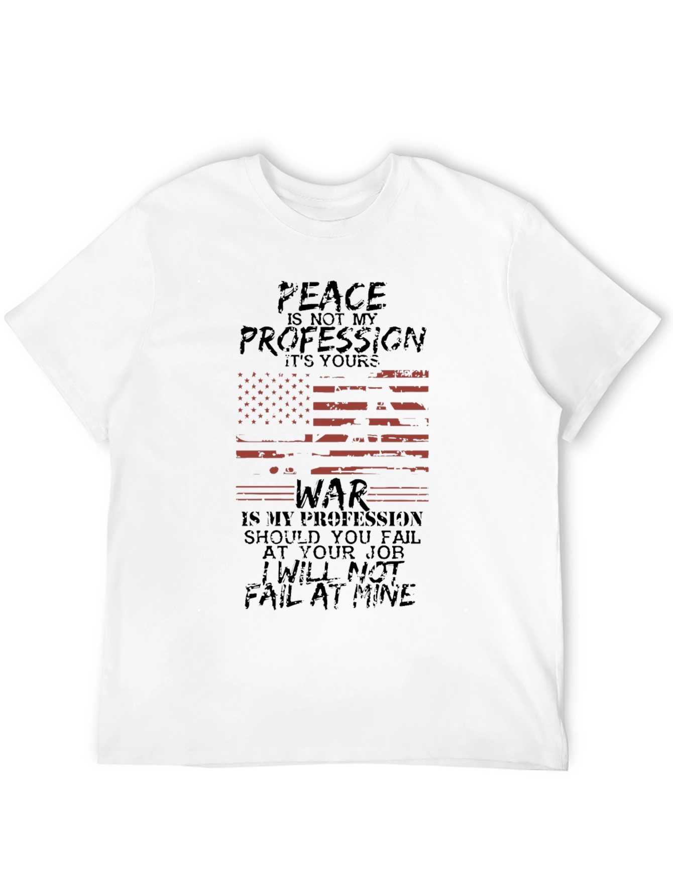 Peace is Not My Profession Graphic Tee