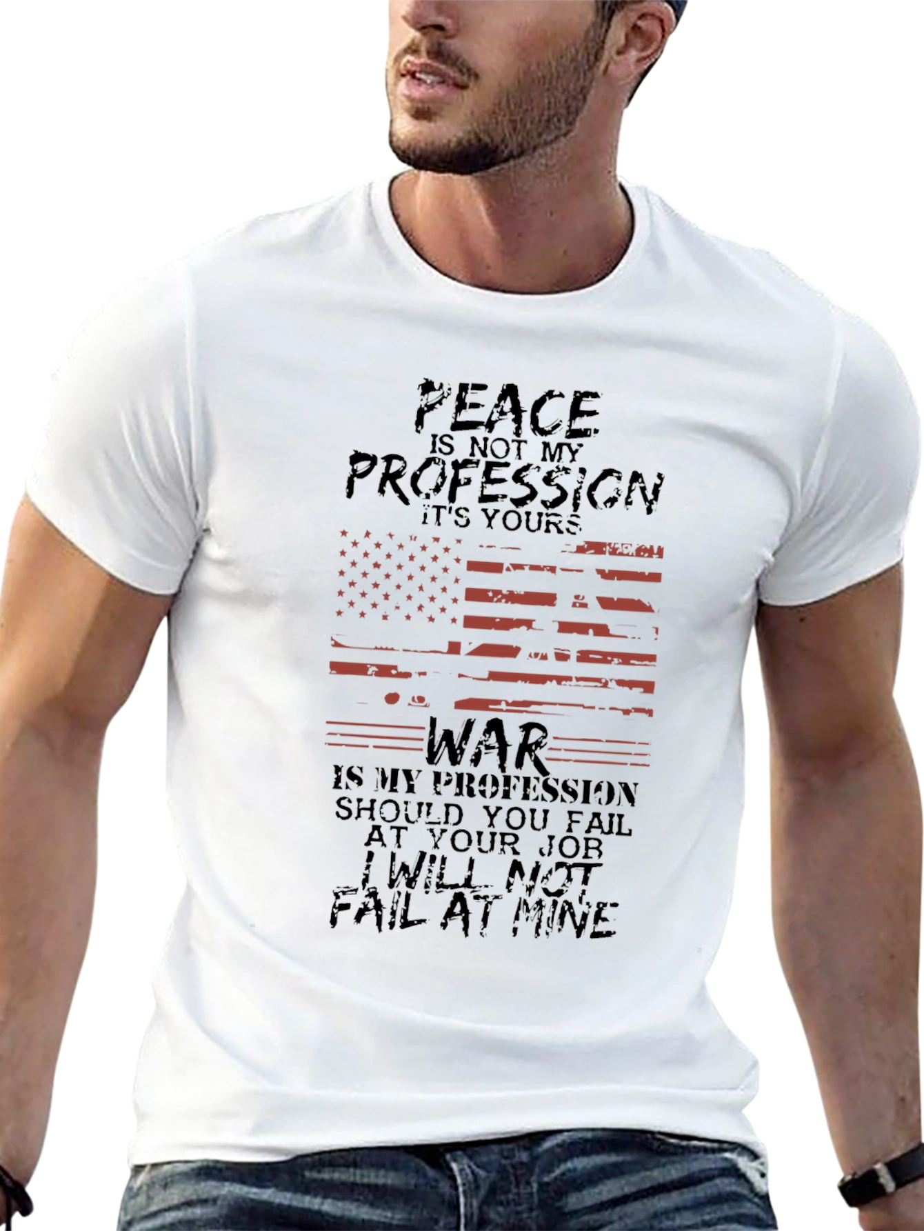 Peace is Not My Profession Graphic Tee