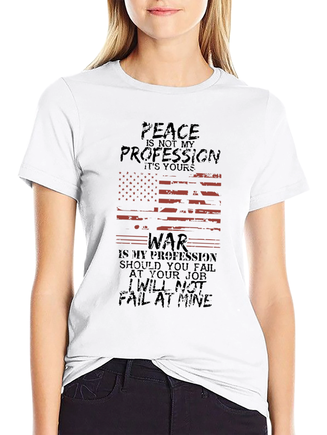 Peace is Not My Profession Graphic Tee