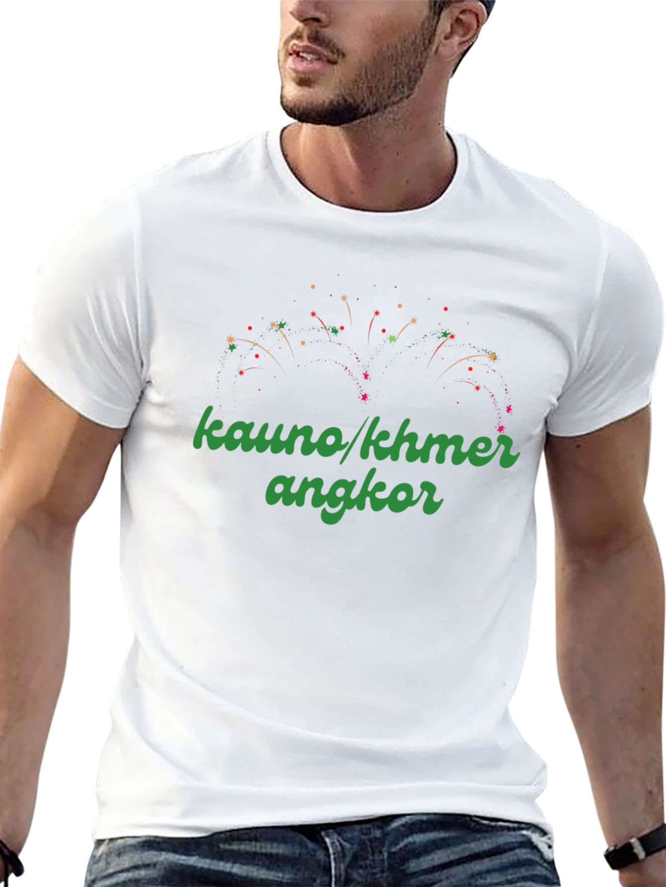 Kauno Khmer Angkor Black T-Shirt