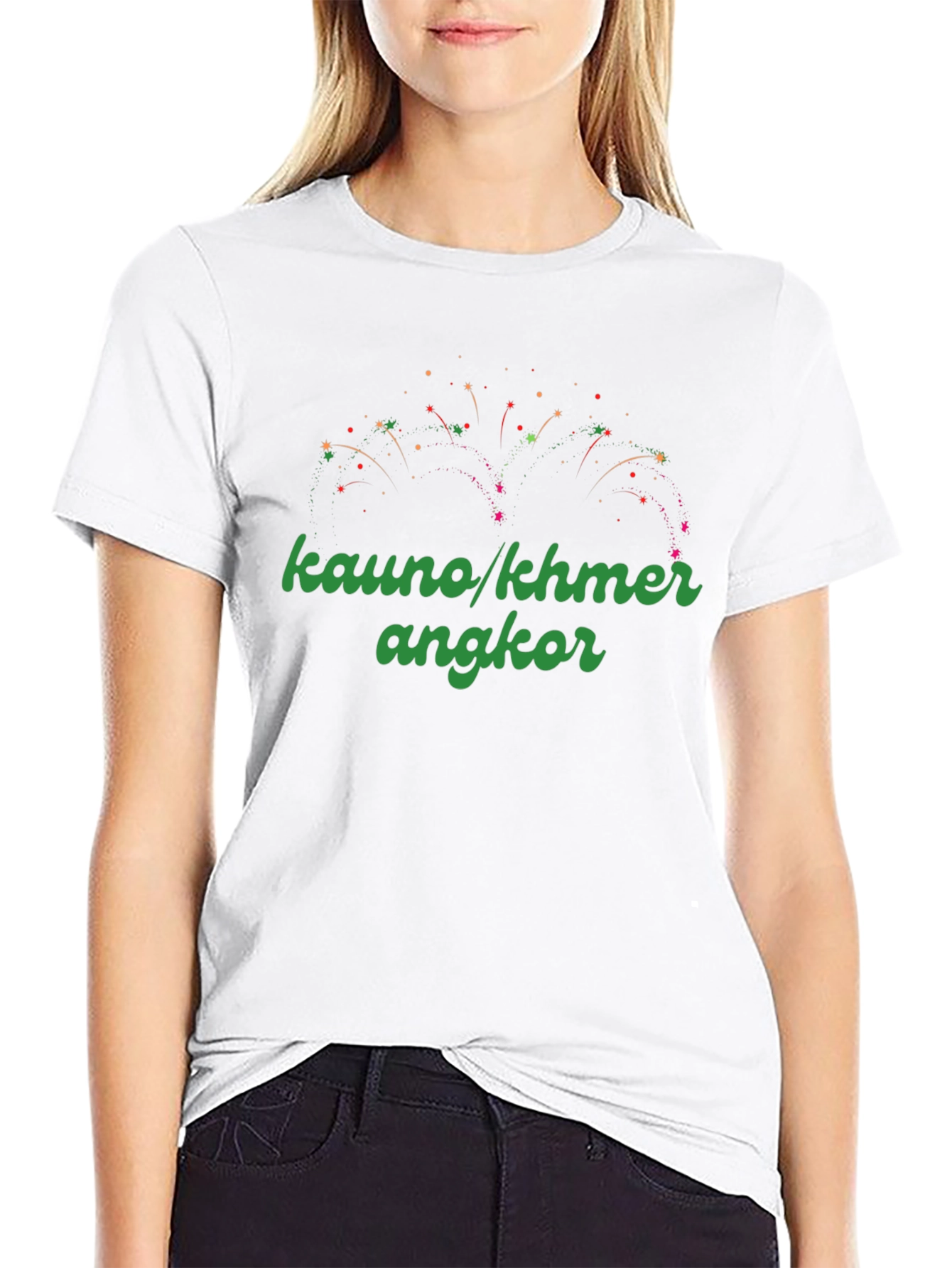 Kauno Khmer Angkor Black T-Shirt