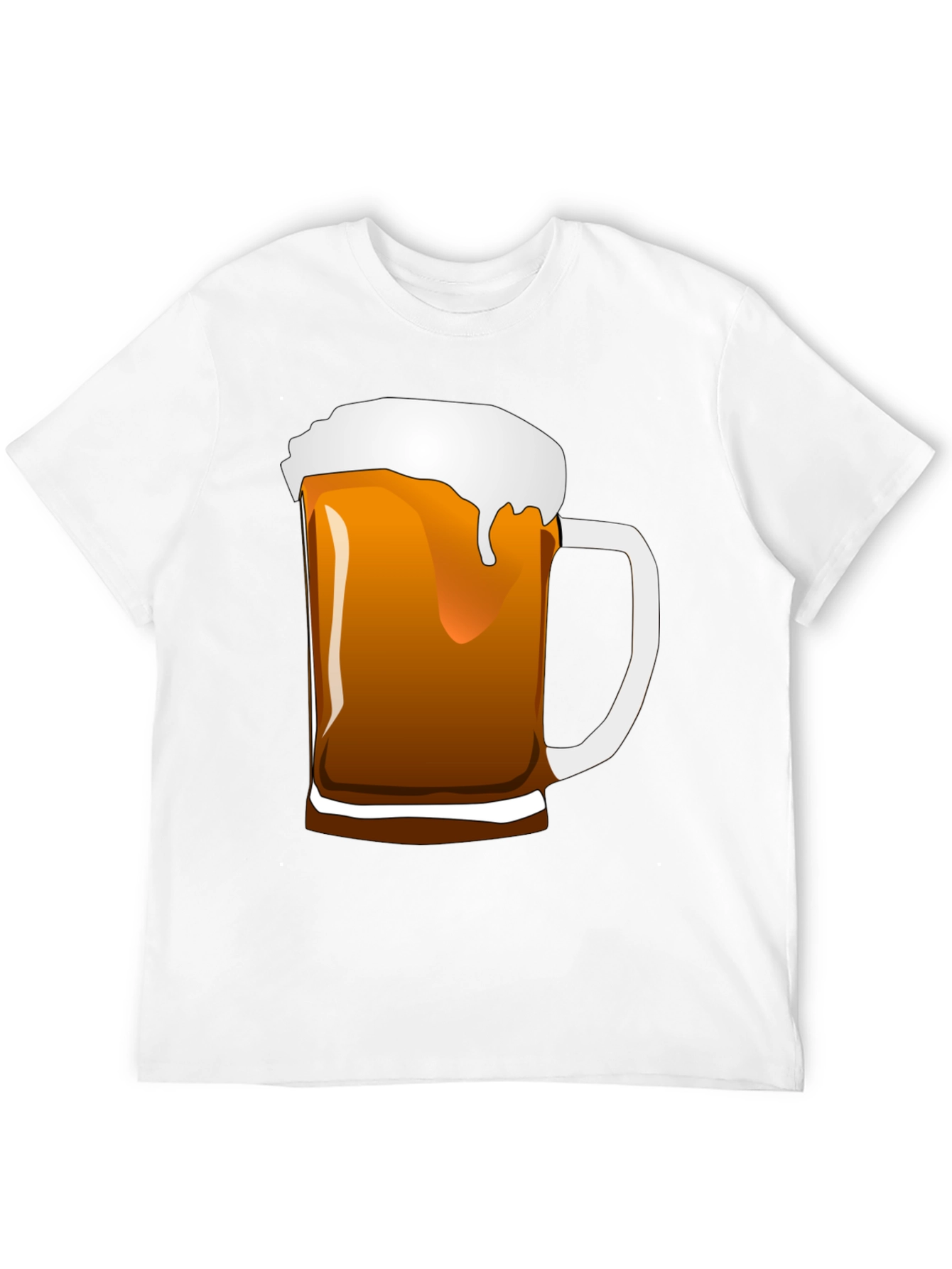 Beer Mug Graphic Tee - Black Unisex T-Shirt