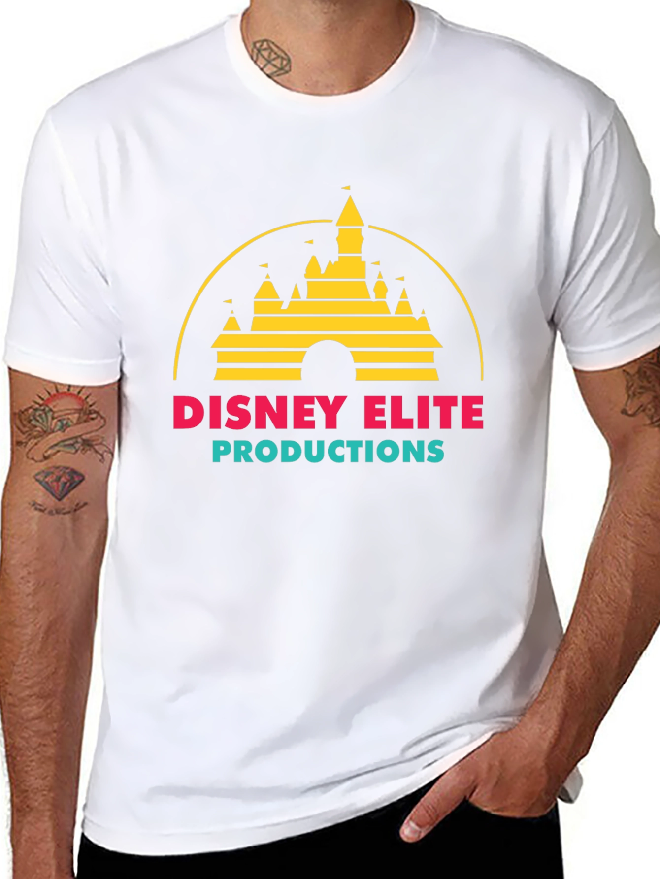 Disney Elite Productions Black T-Shirt