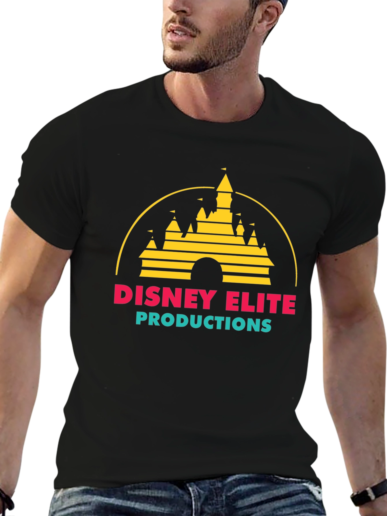 Disney Elite Productions Black T-Shirt