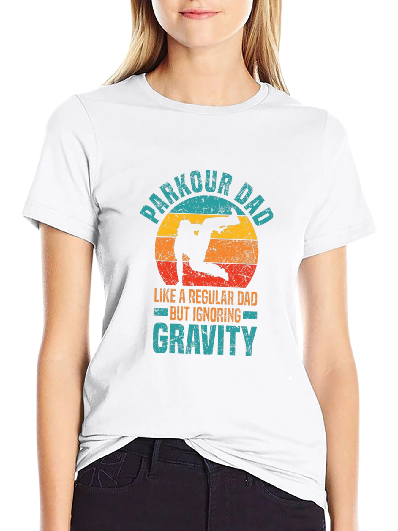 Parkour Dad T-Shirt - Gravity Defying Style