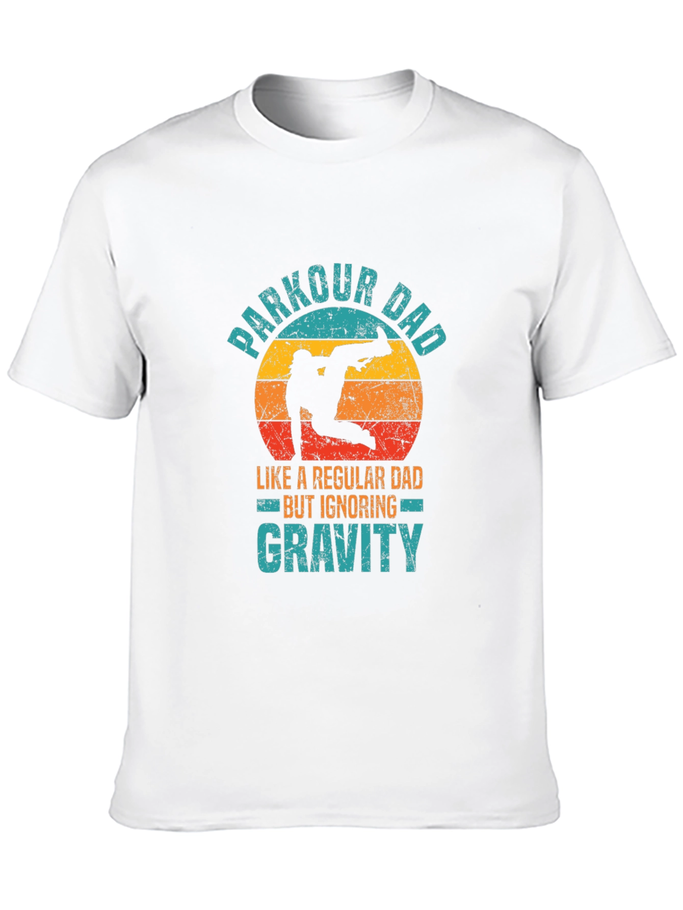 Parkour Dad T-Shirt - Gravity Defying Style
