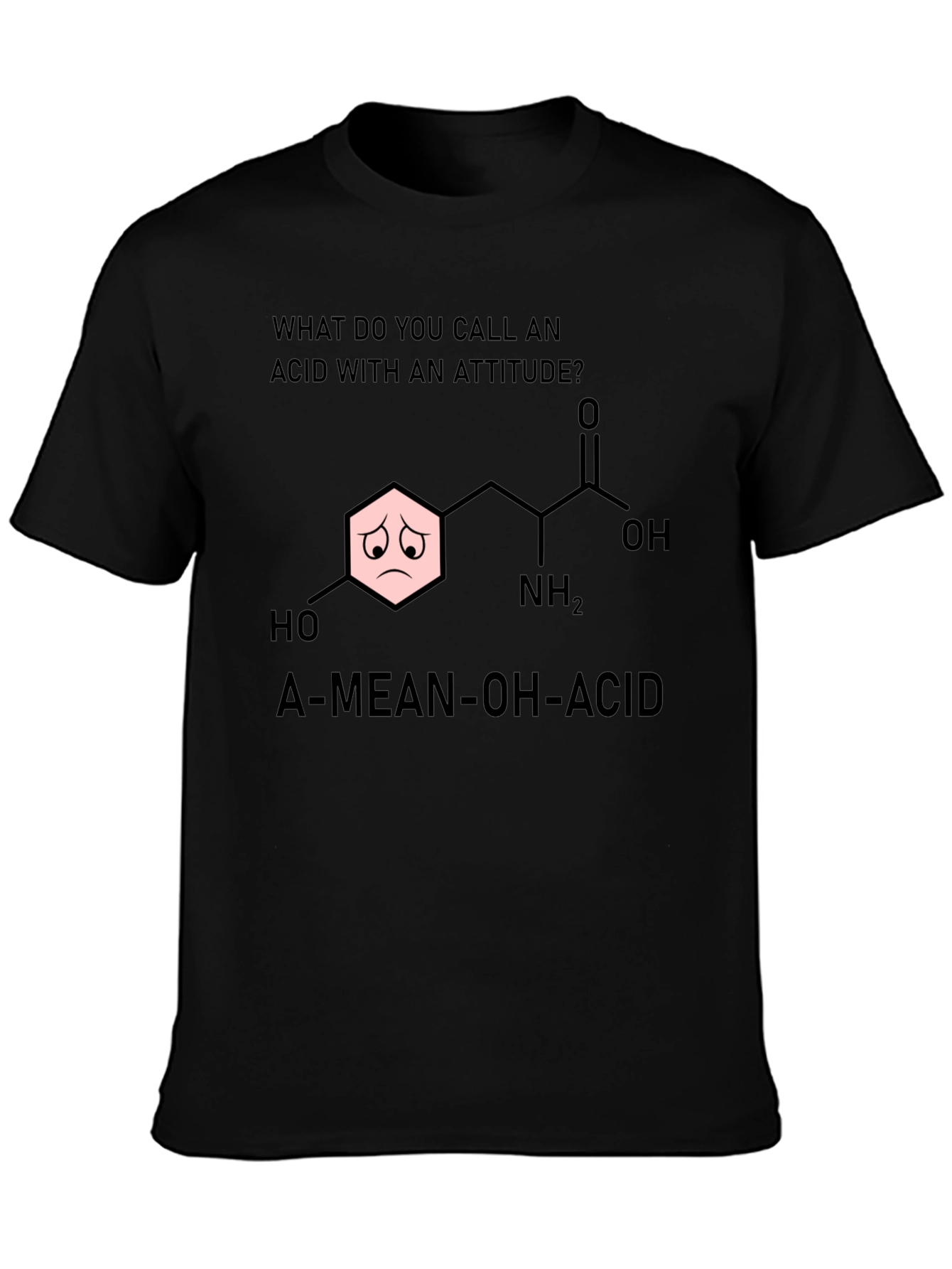 A-Mean-Oh-Acid Humor T-Shirt