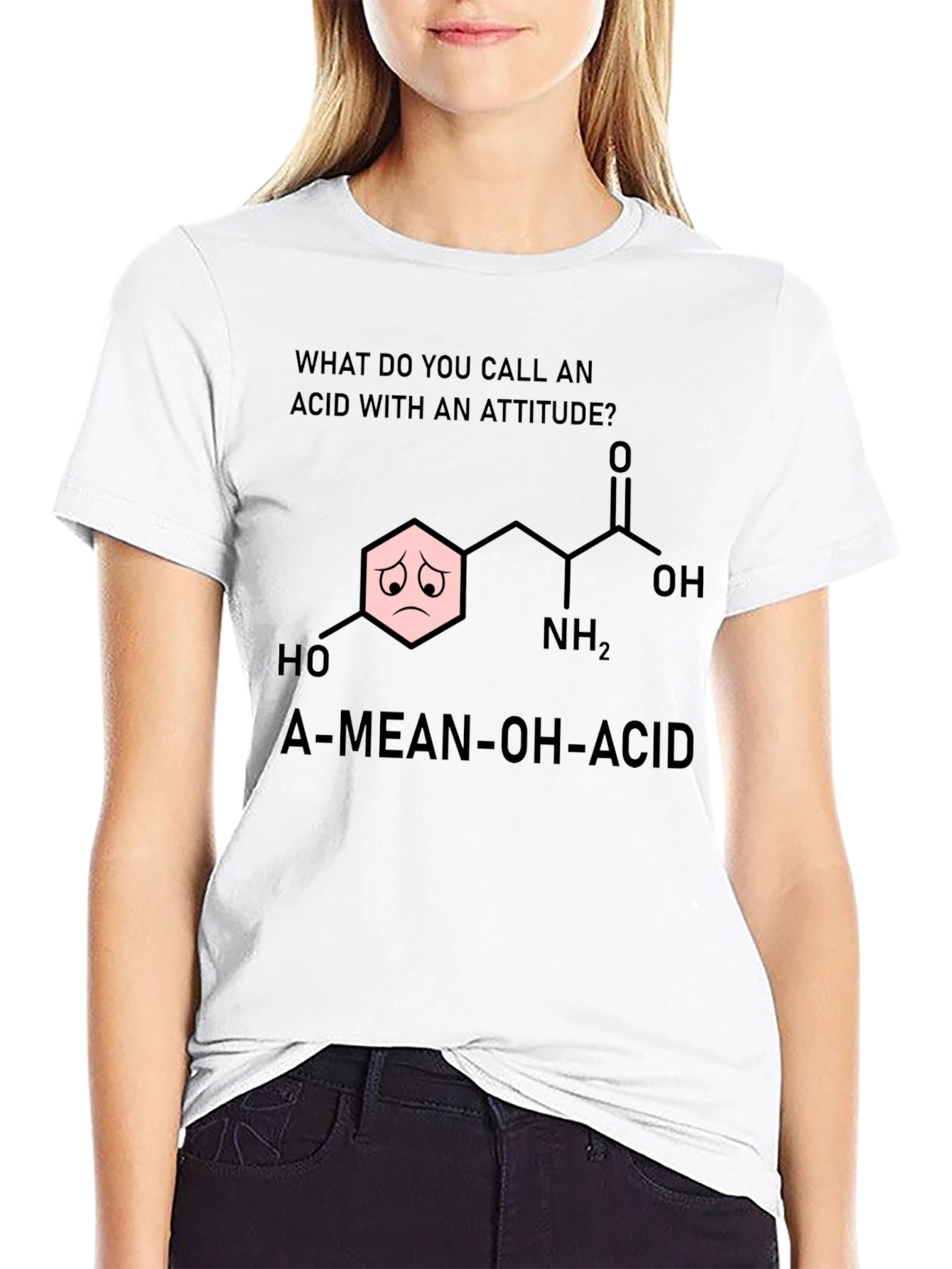 A-Mean-Oh-Acid Humor T-Shirt