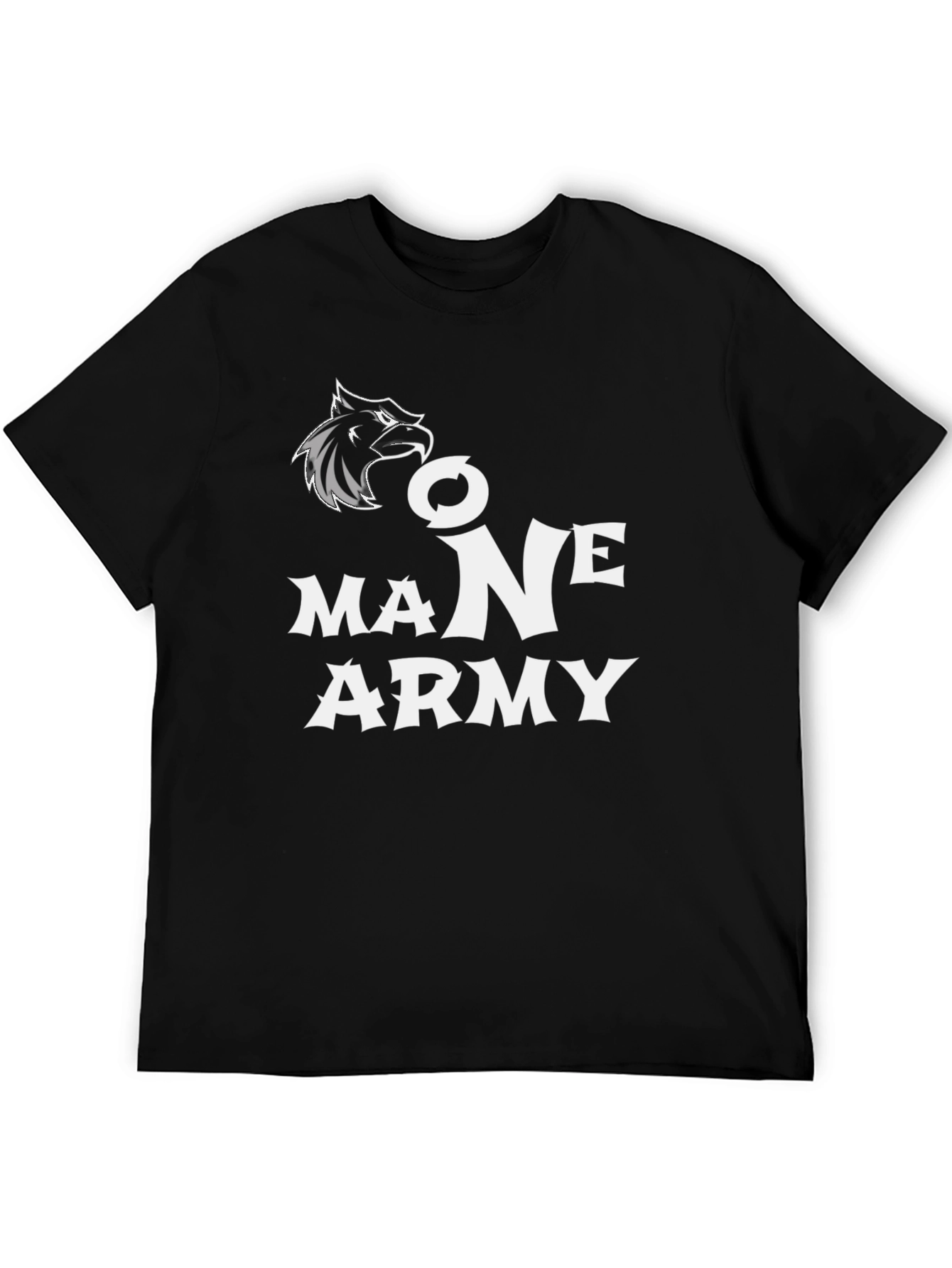 Maine Army Black T-Shirt