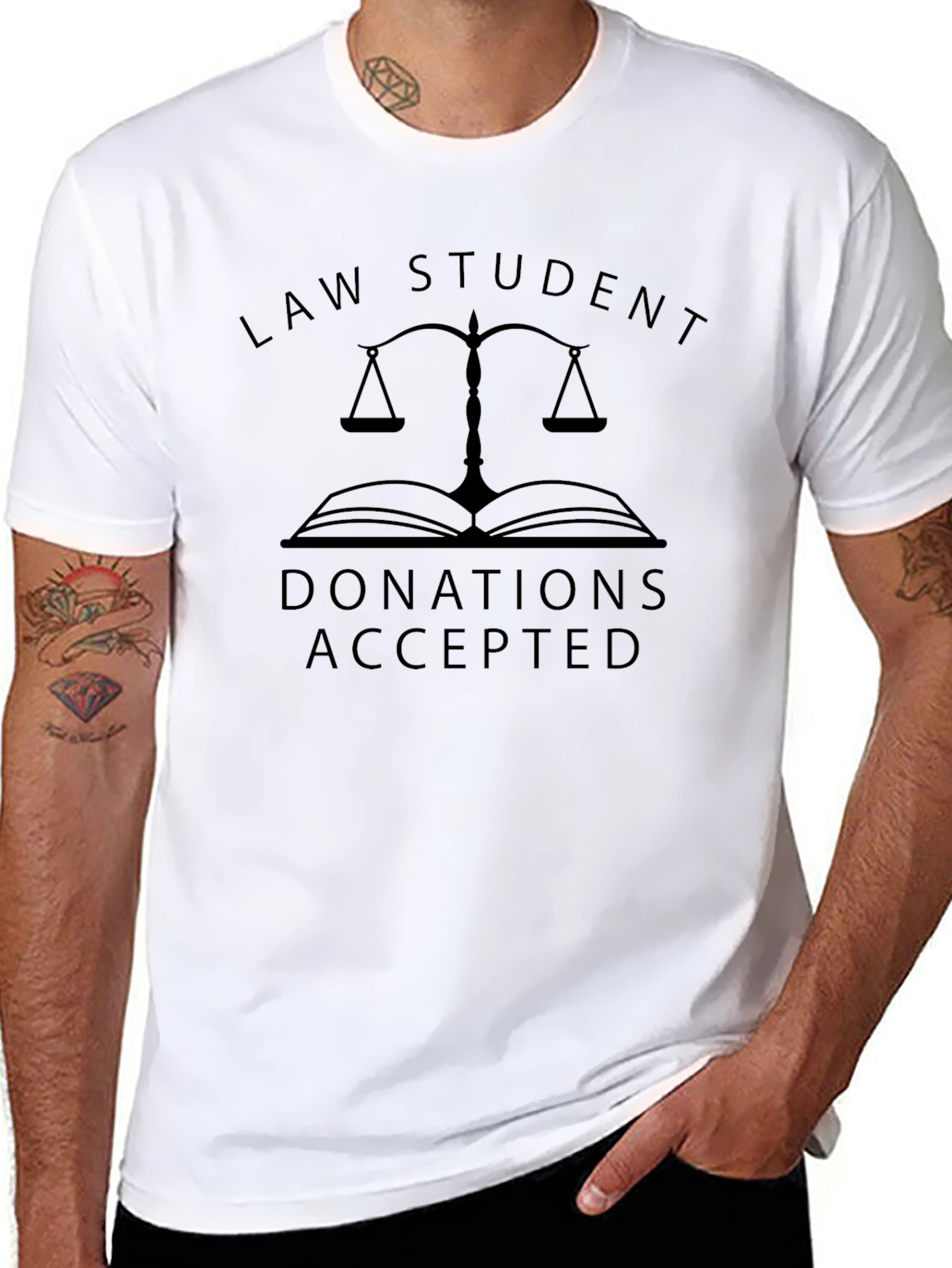 Law Student Donations Accepted T-Shirt