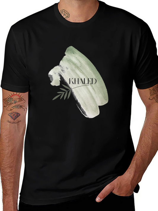 Khaled Graphic Print Black T-Shirt