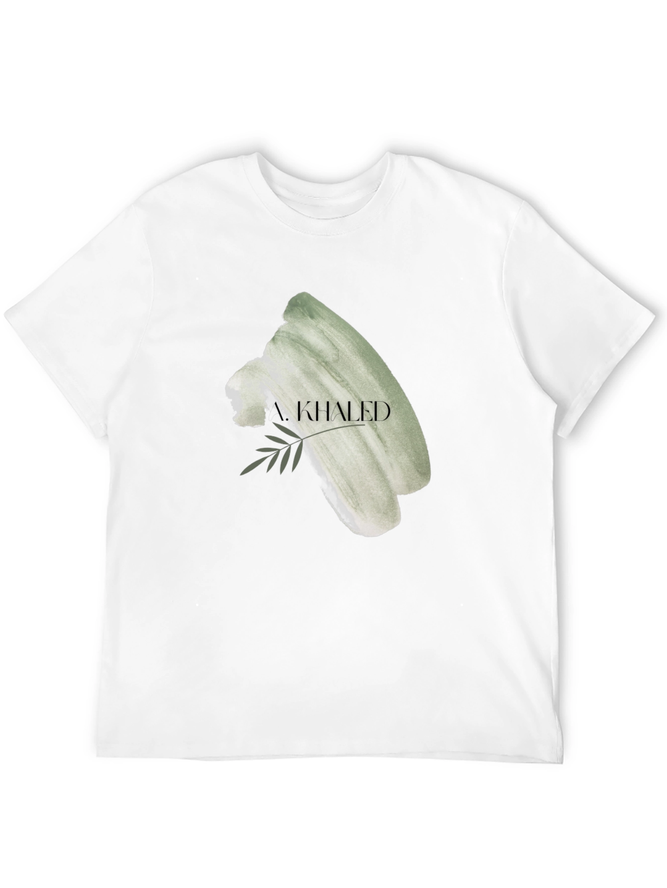 Khaled Graphic Print Black T-Shirt