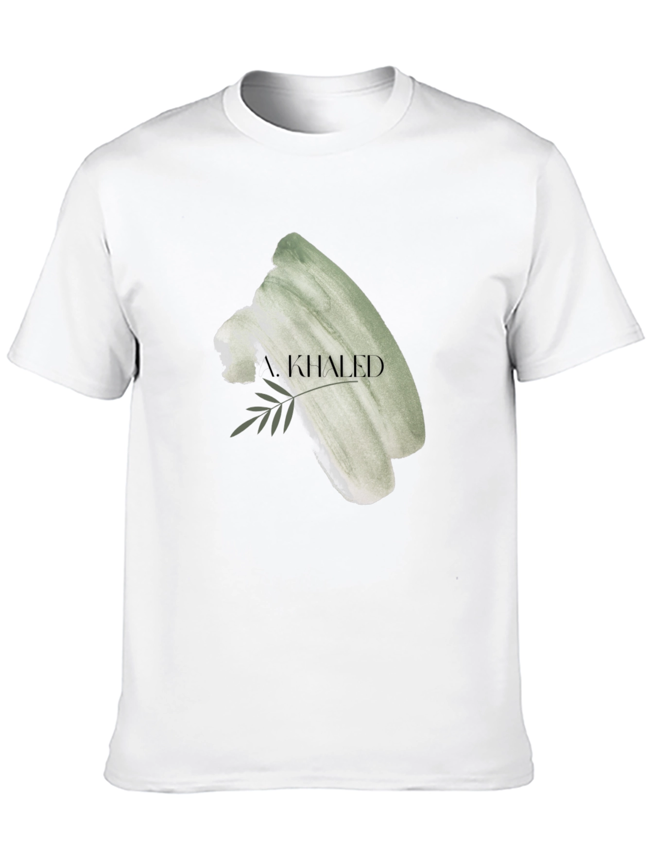 Khaled Graphic Print Black T-Shirt