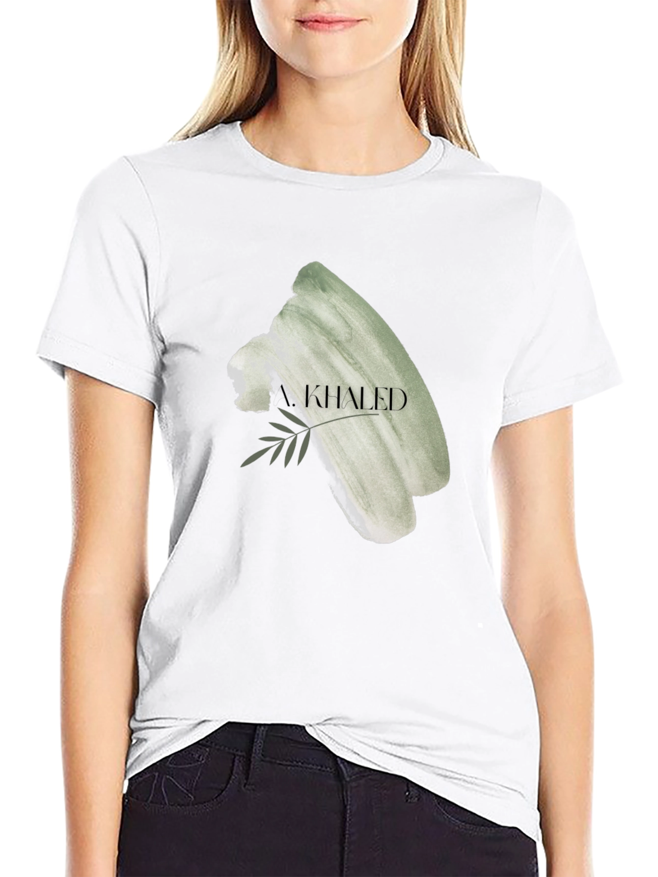 Khaled Graphic Print Black T-Shirt