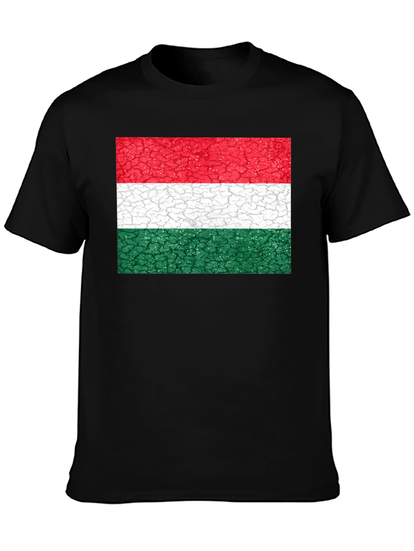 Hungary Flag T-Shirt - Novelty Graphic Tee