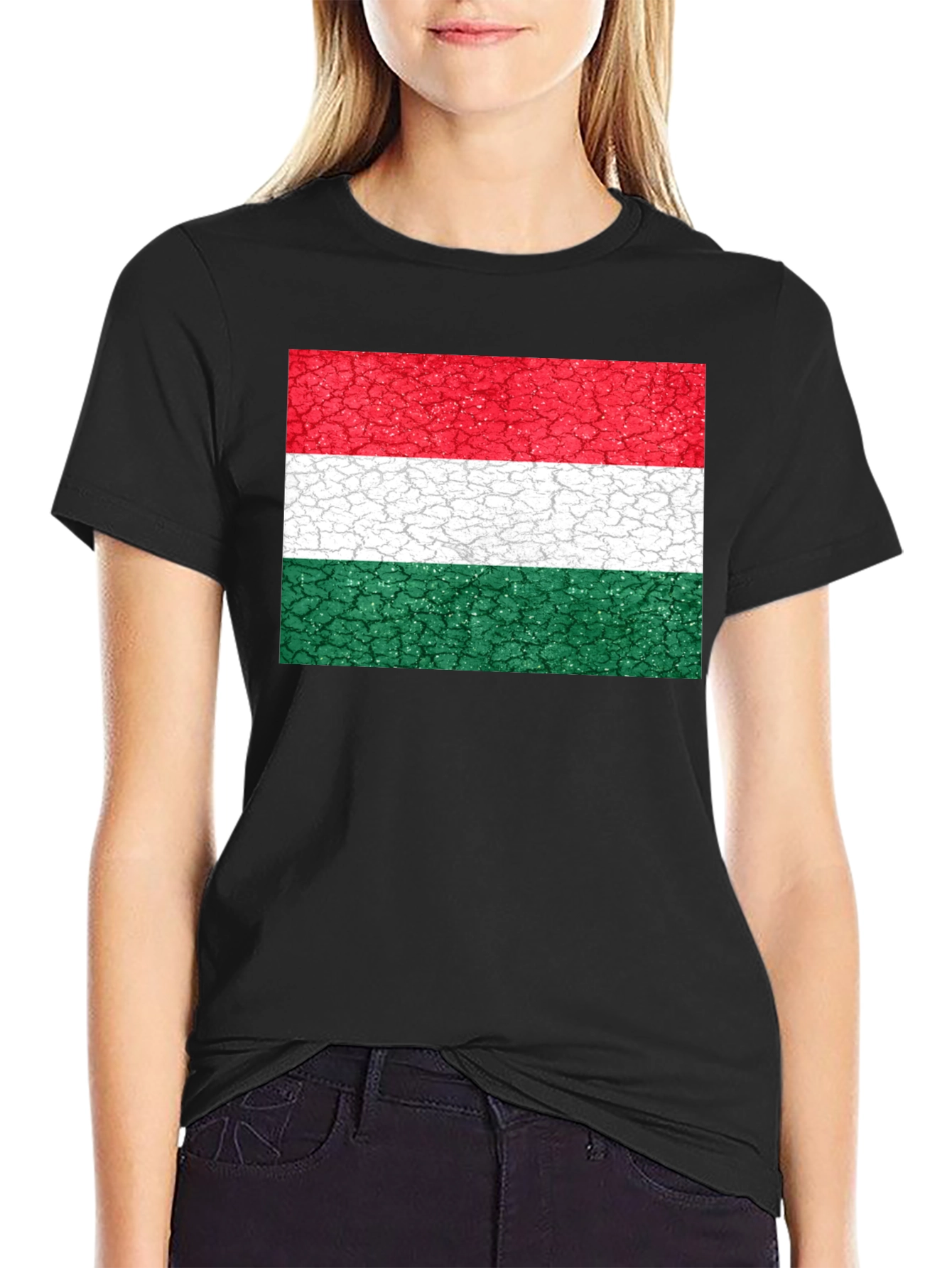 Hungary Flag T-Shirt - Novelty Graphic Tee