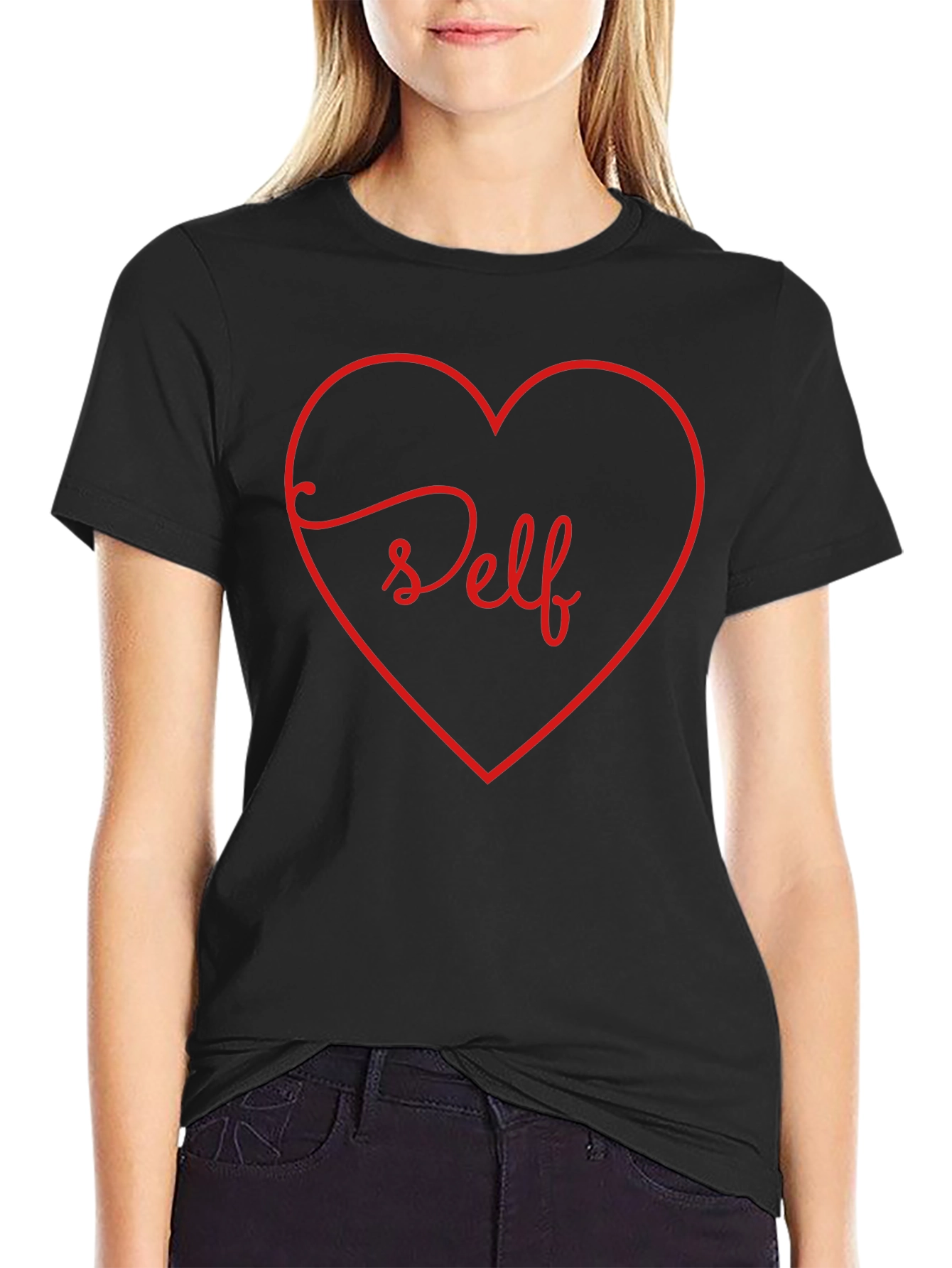 Self Love Heart Graphic T-Shirt