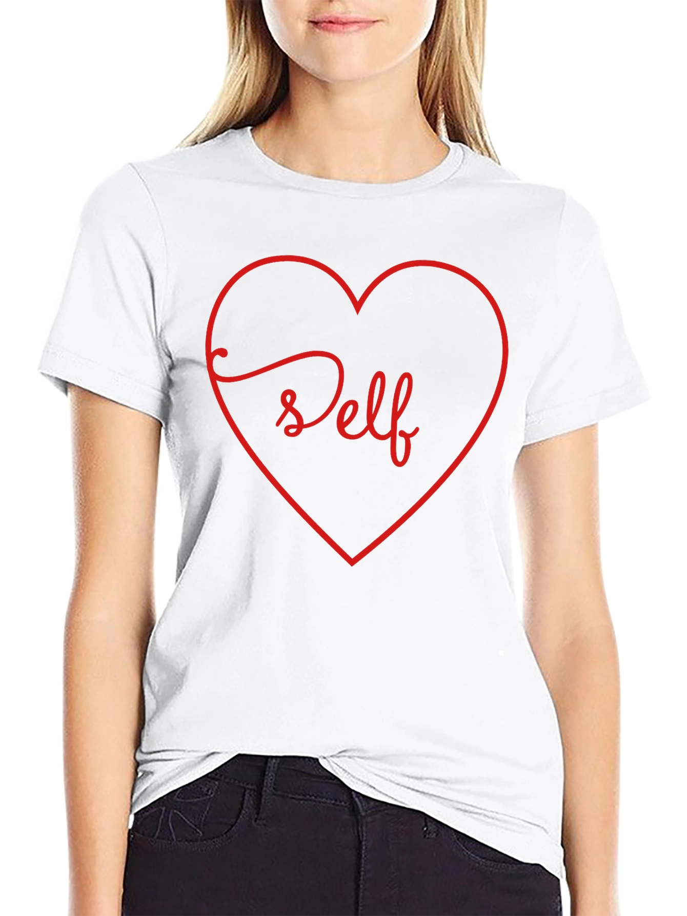 Self Love Heart Graphic T-Shirt