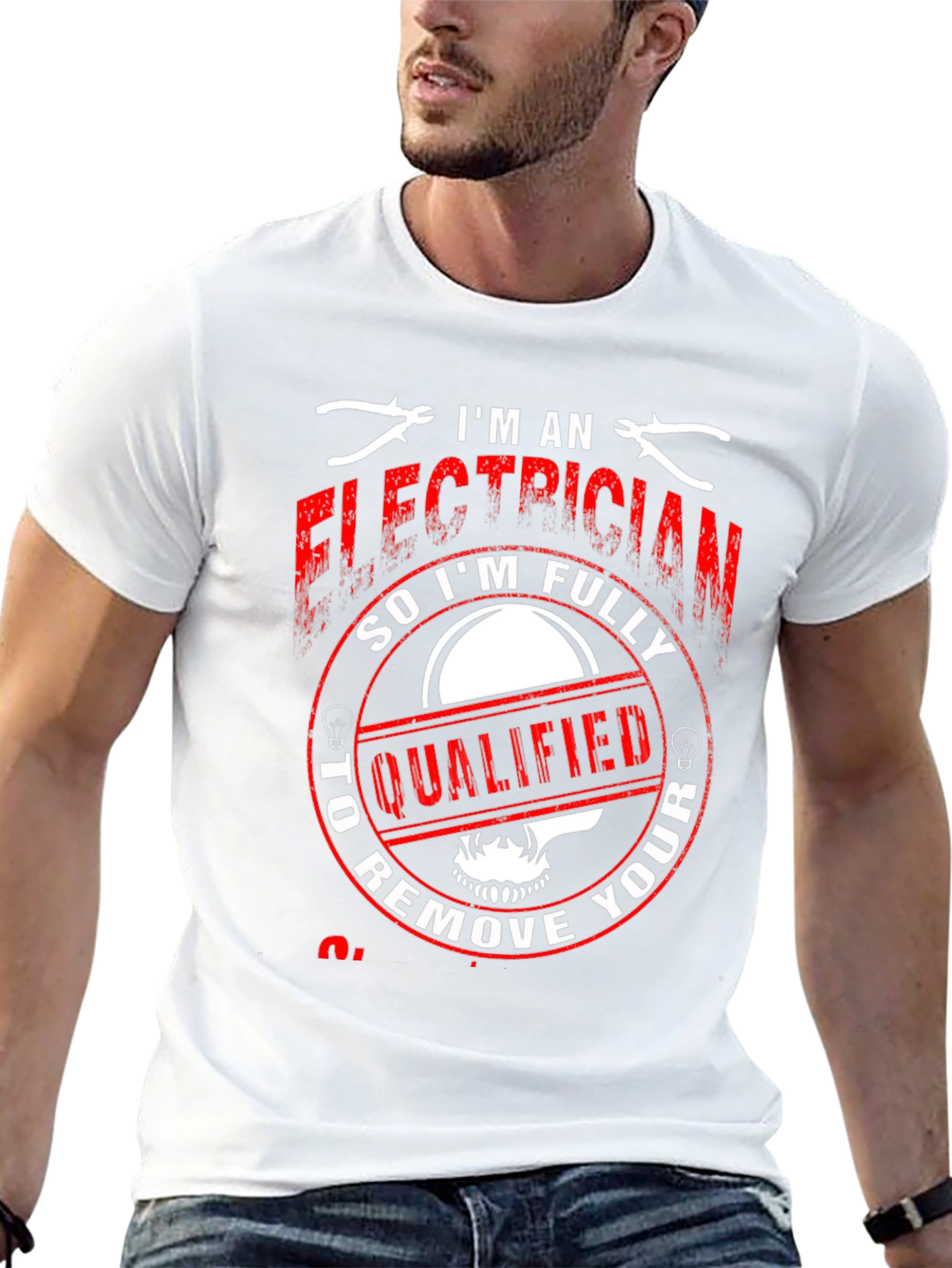 Electrician Humor Graphic Tee