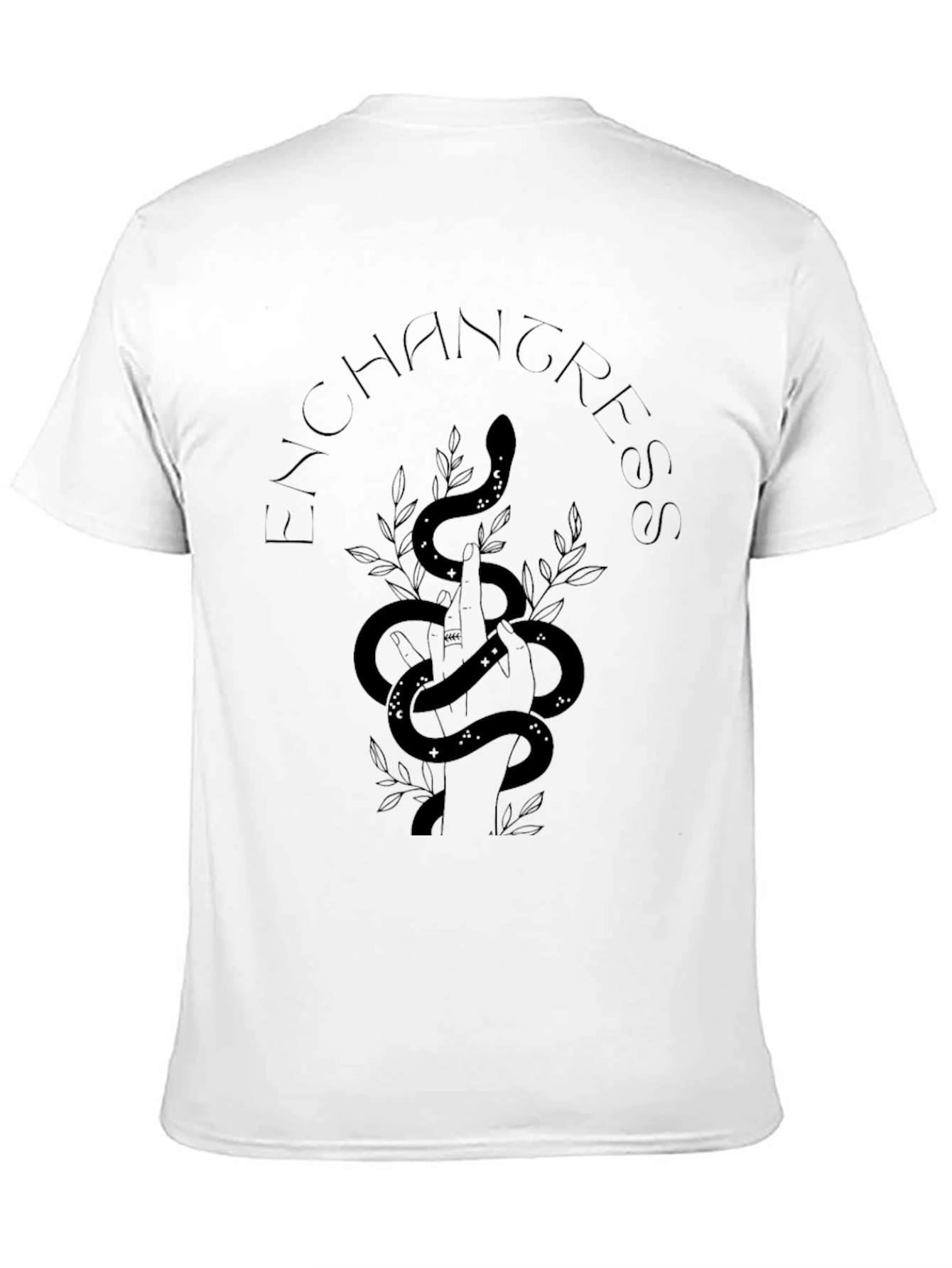Enchantress Snake Graphic Black T-Shirt