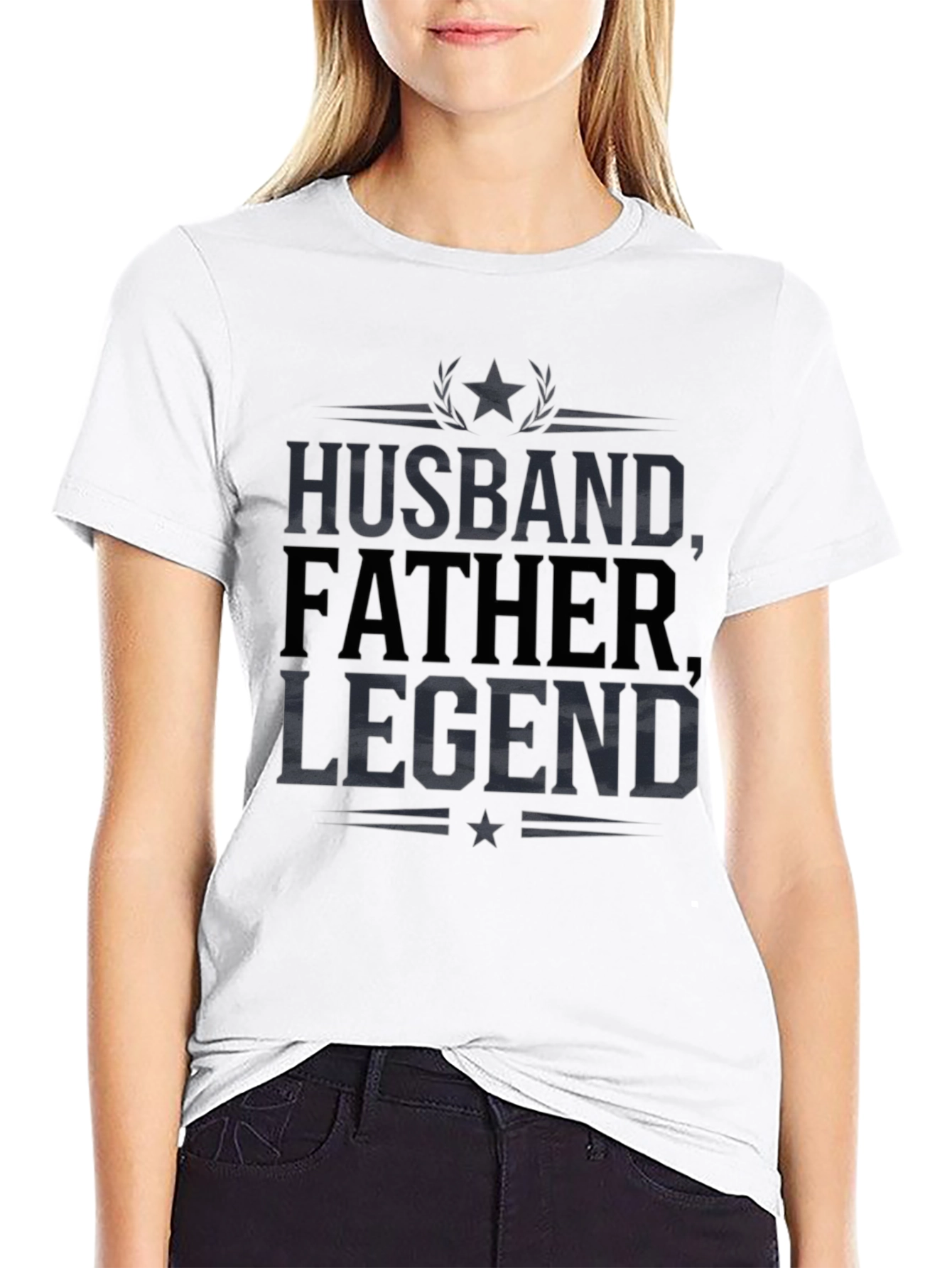 Husband Father Legend Graphic Tee