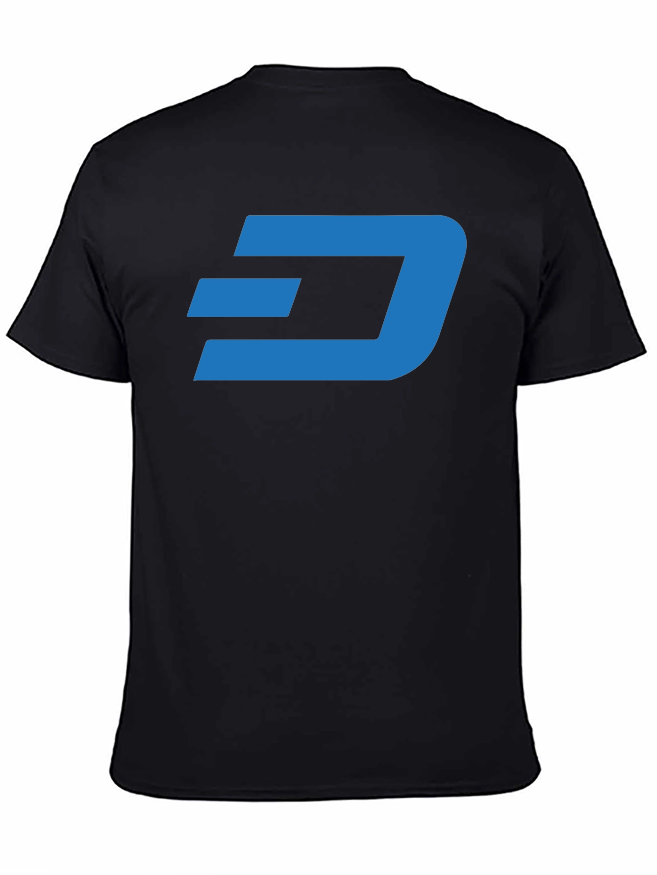 DASH Crypto Black T-Shirt - Stylish Cryptocurrency Tee