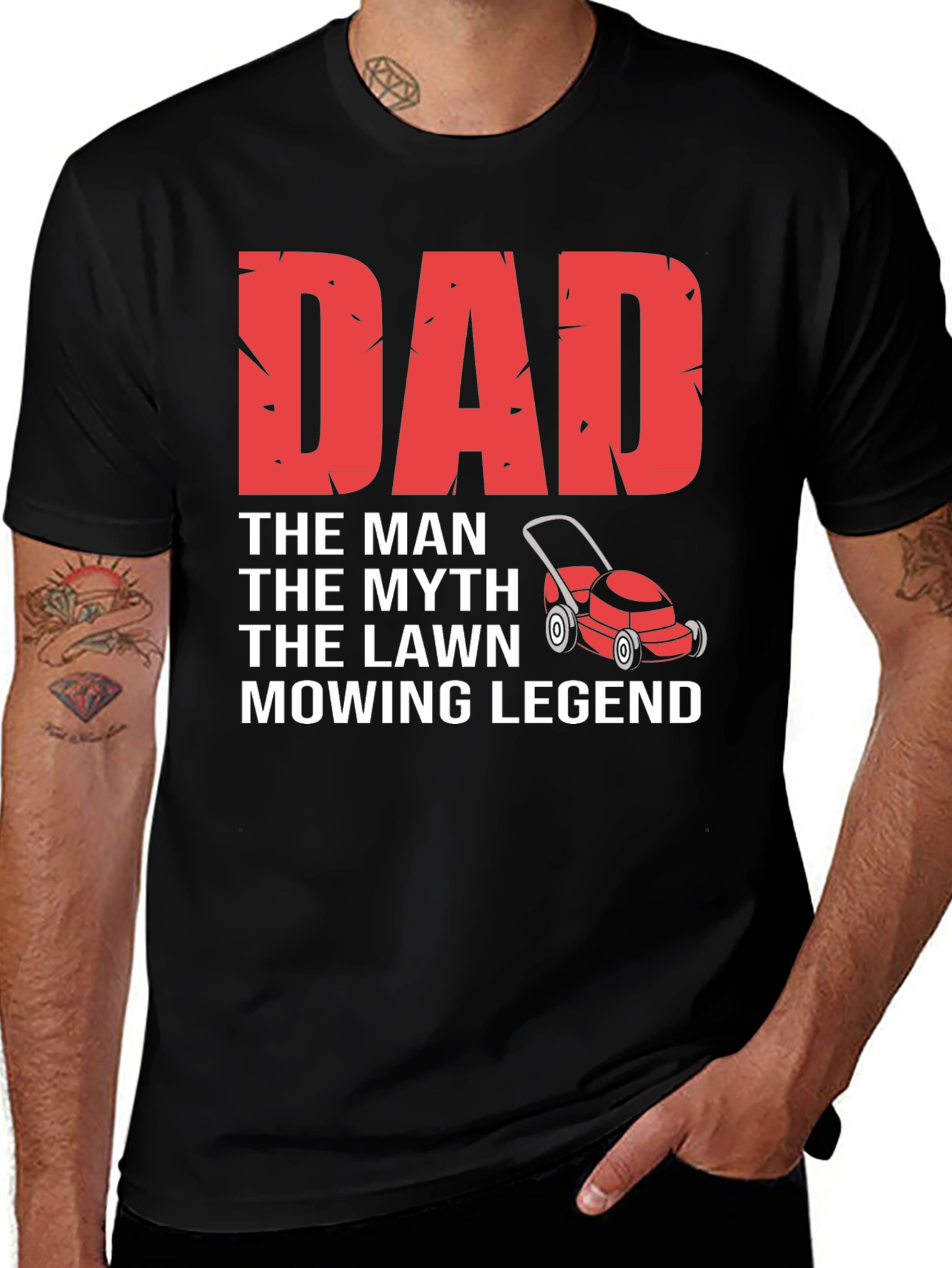 Dad Mowing Legend T-Shirt
