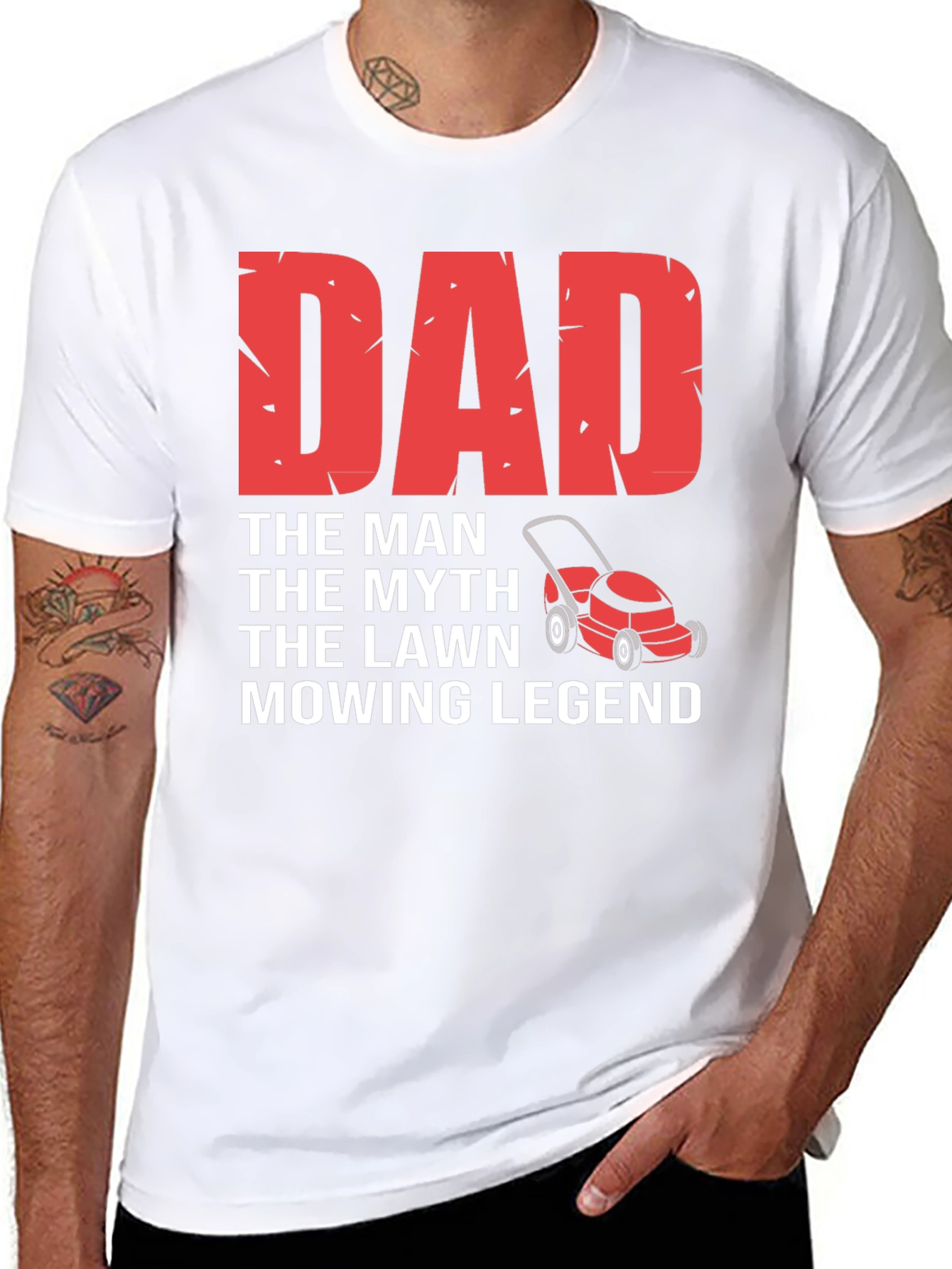 Dad Mowing Legend T-Shirt