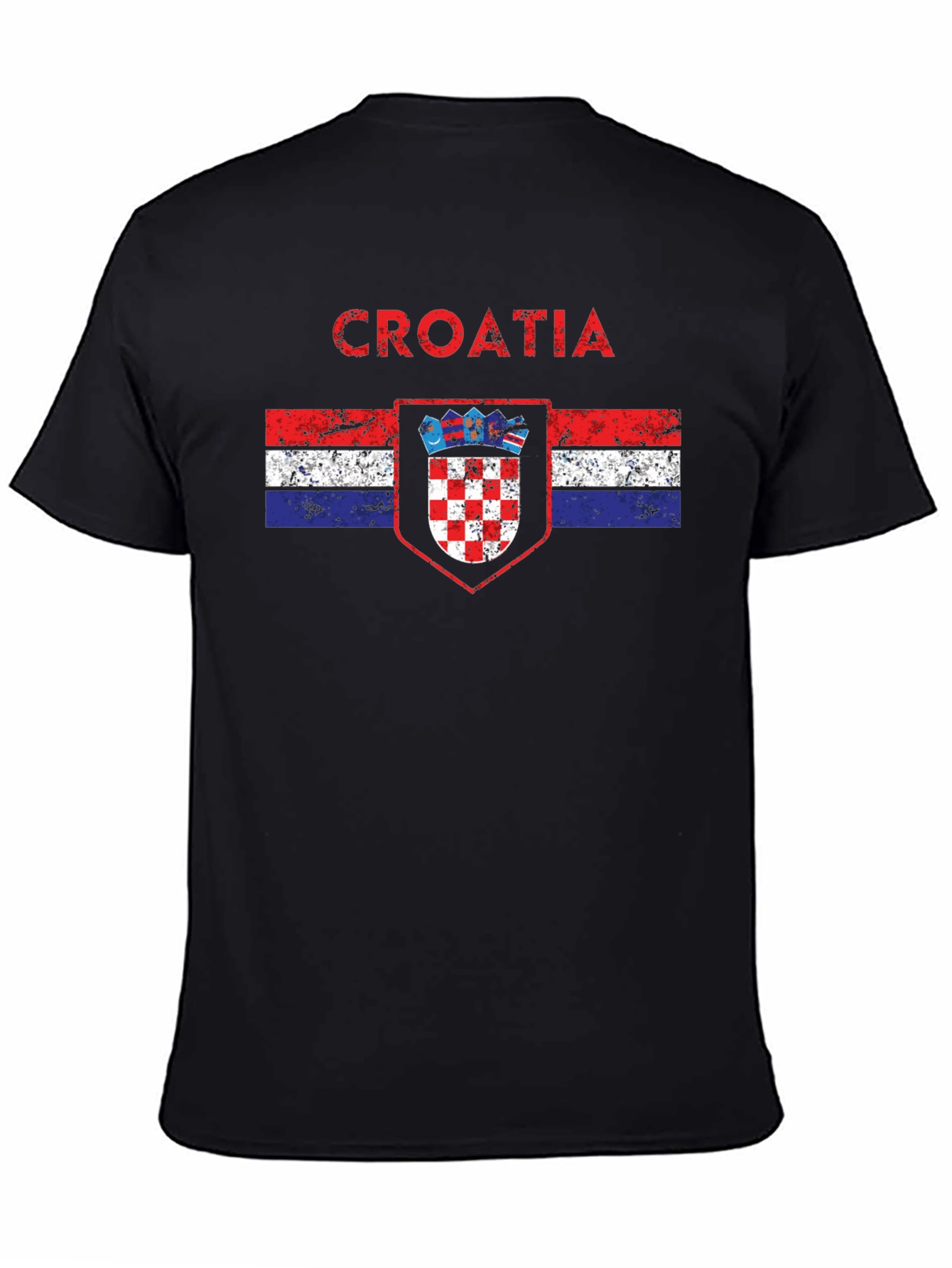 Croatia Flag Graphic T-Shirt