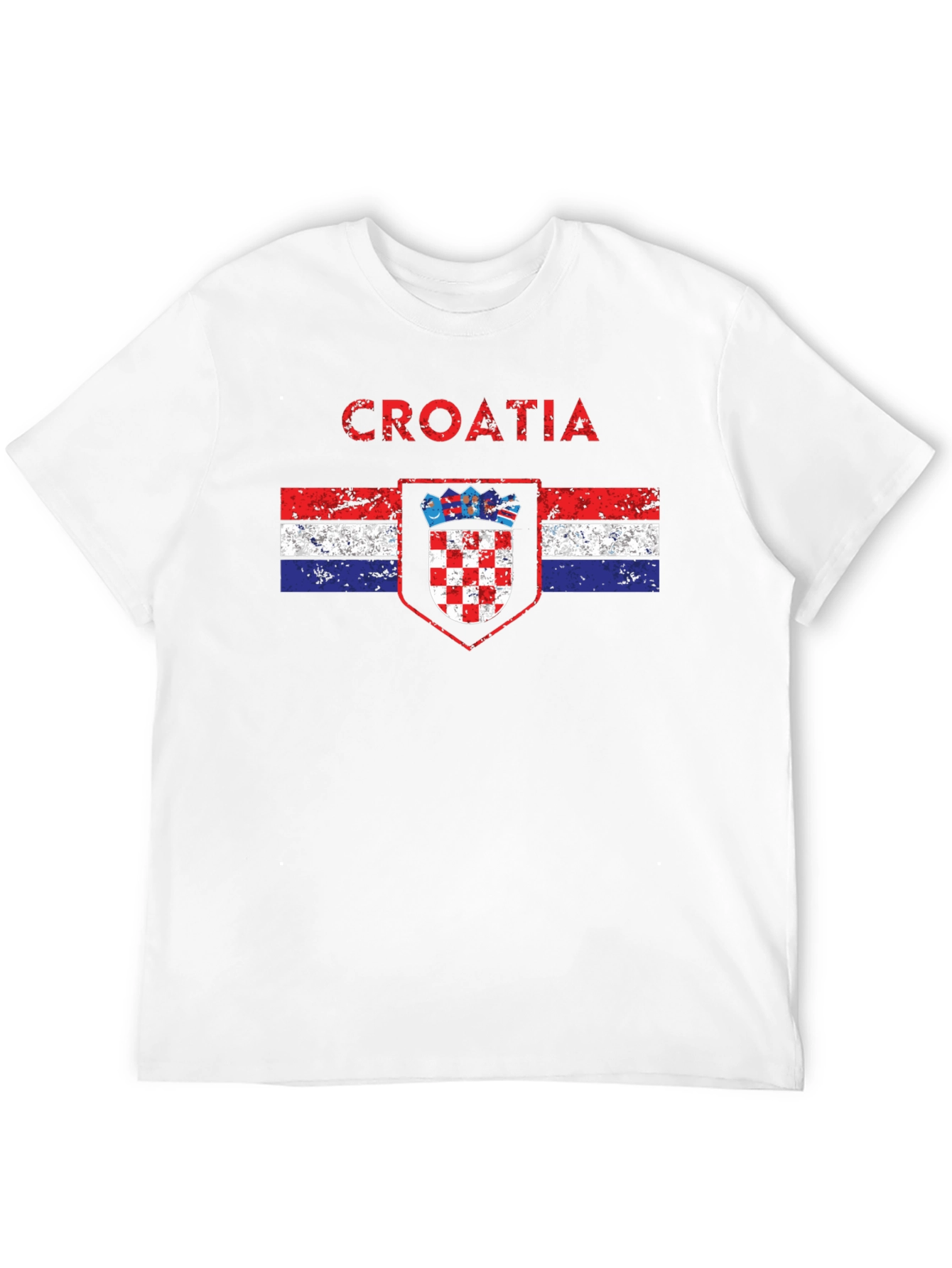 Croatia Flag Graphic T-Shirt