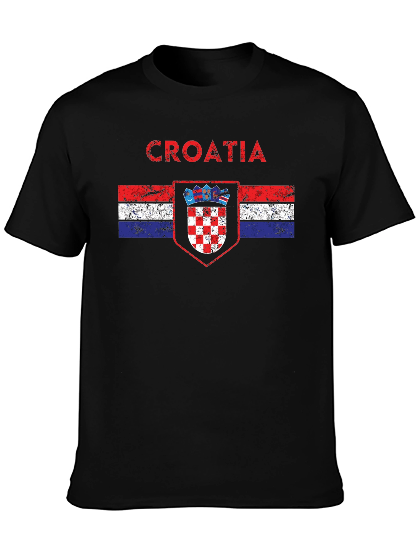 Croatia Flag Graphic T-Shirt