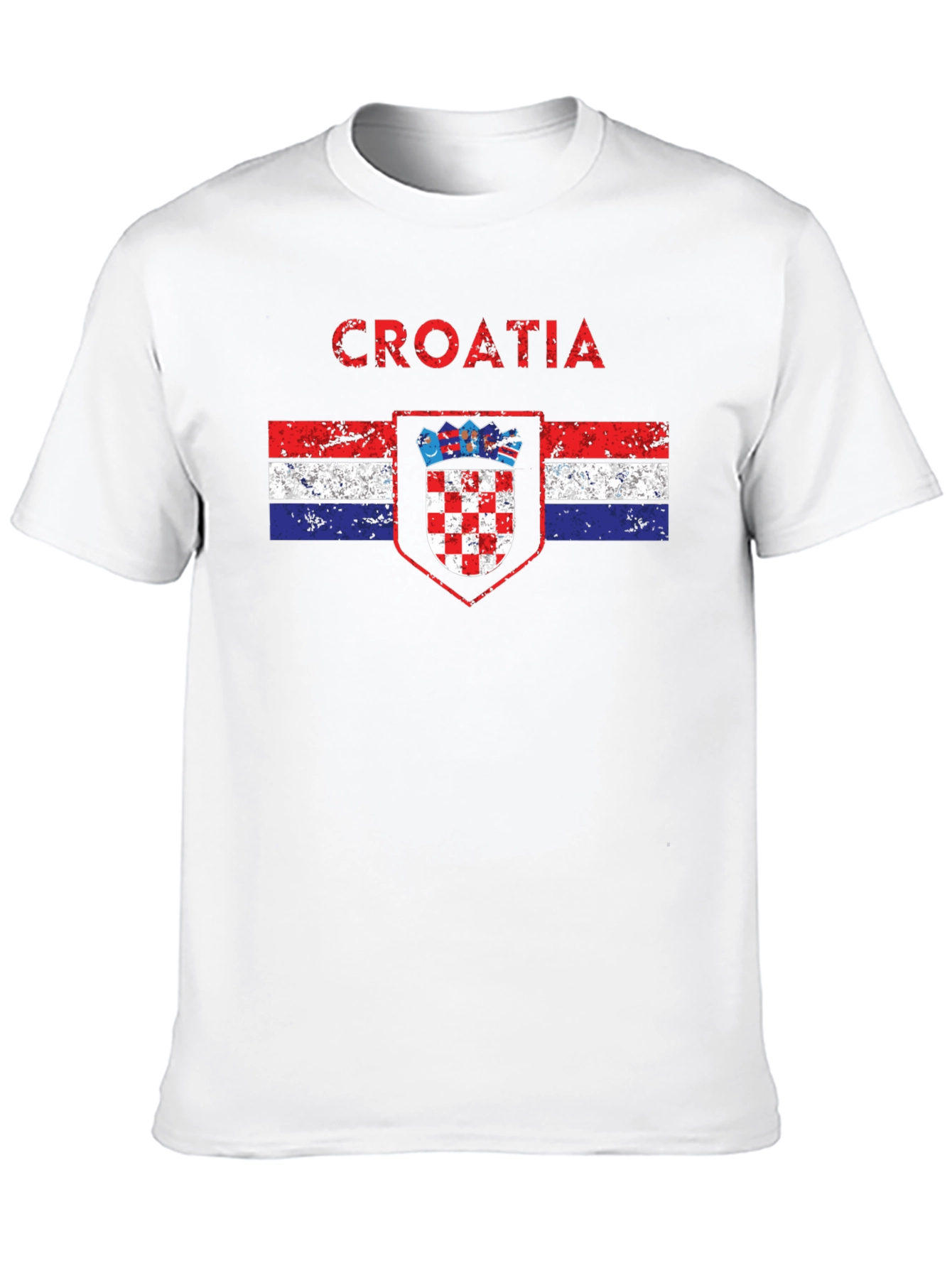 Croatia Flag Graphic T-Shirt