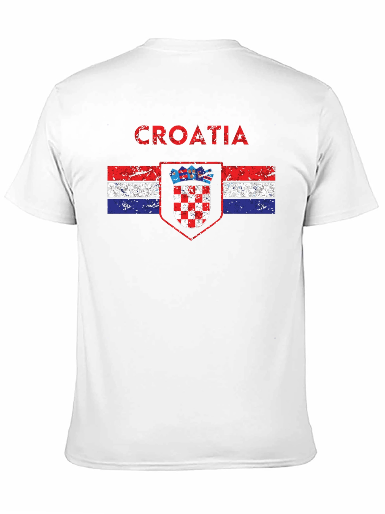 Croatia Flag Graphic T-Shirt