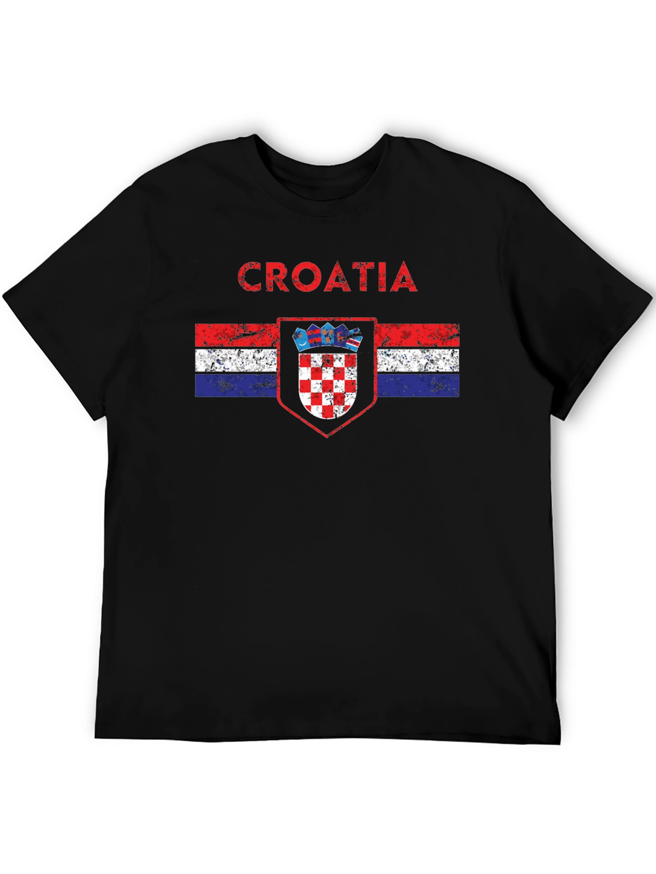 Croatia Flag Graphic T-Shirt