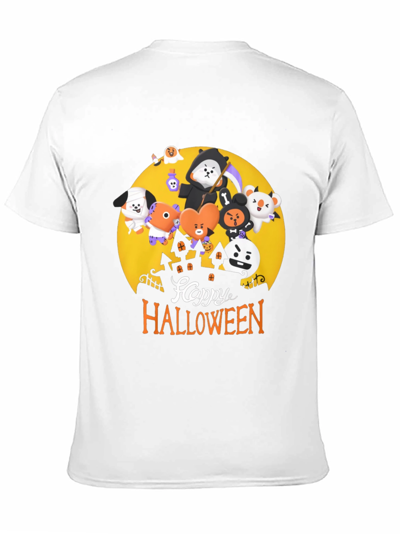 Happy Halloween T-Shirt: BT21 Characters