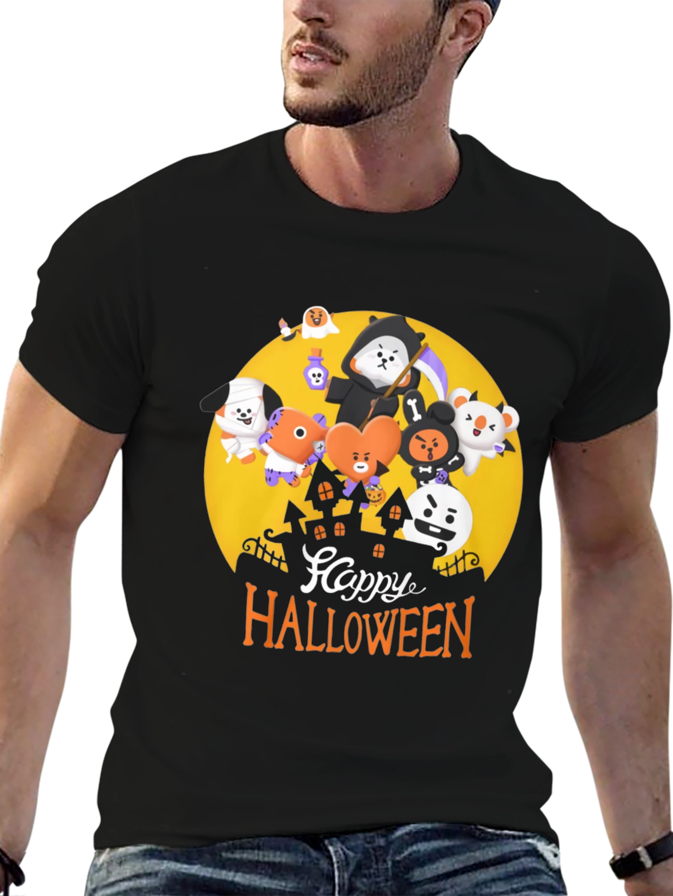 Happy Halloween T-Shirt: BT21 Characters