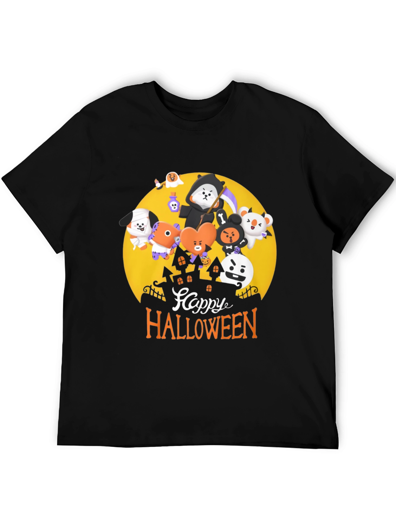 Happy Halloween T-Shirt: BT21 Characters