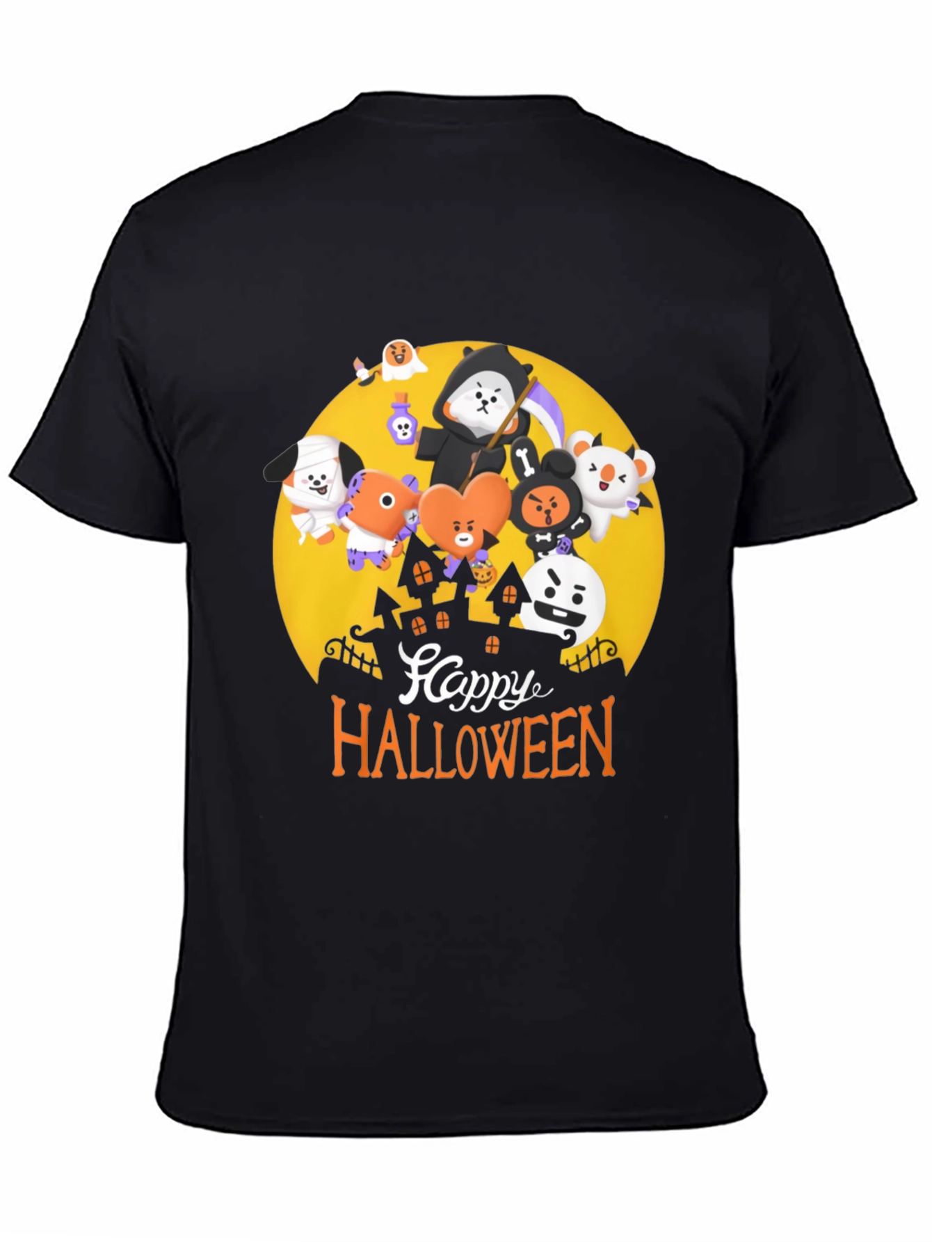 Happy Halloween T-Shirt: BT21 Characters