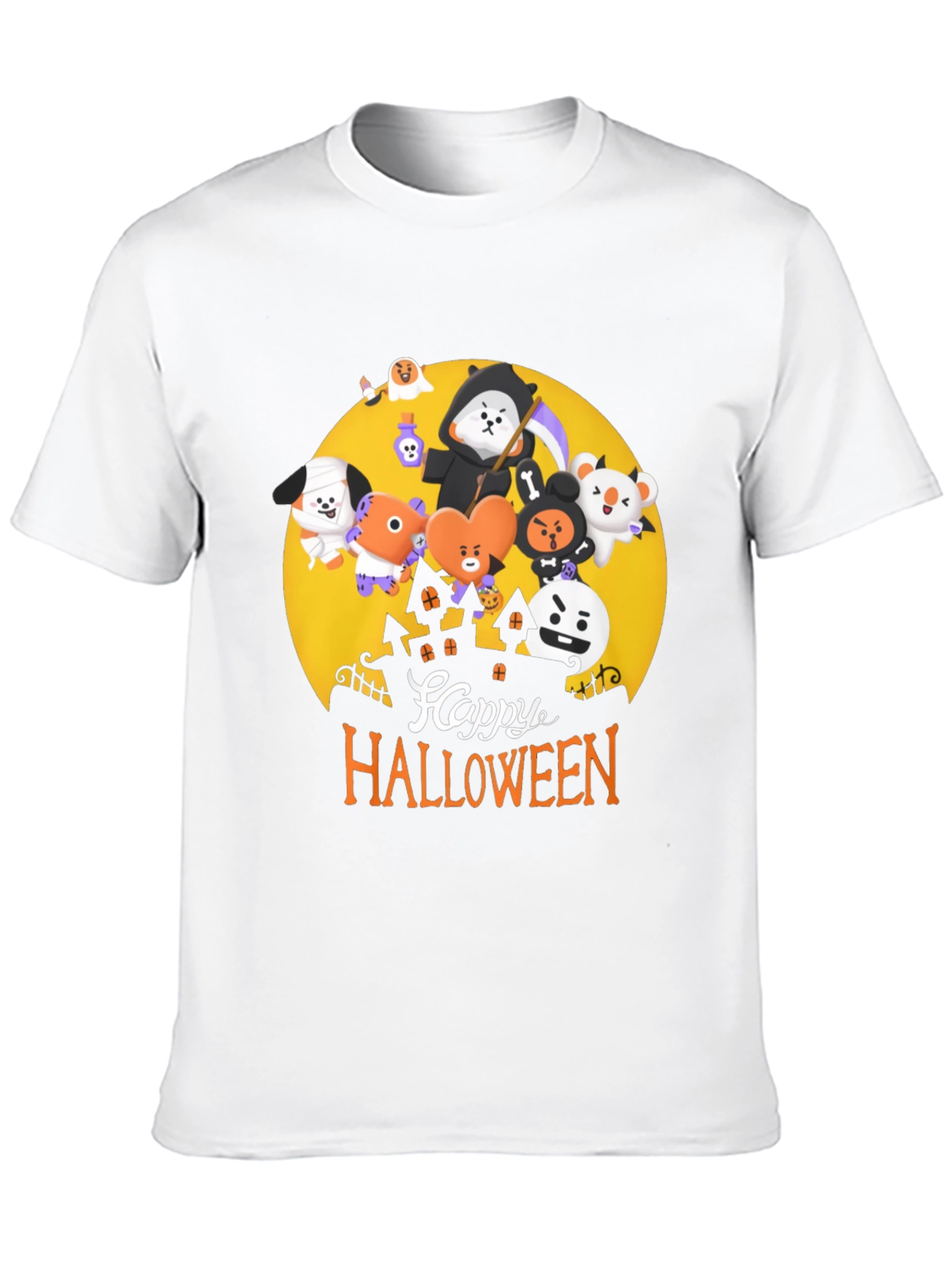 Happy Halloween T-Shirt: BT21 Characters