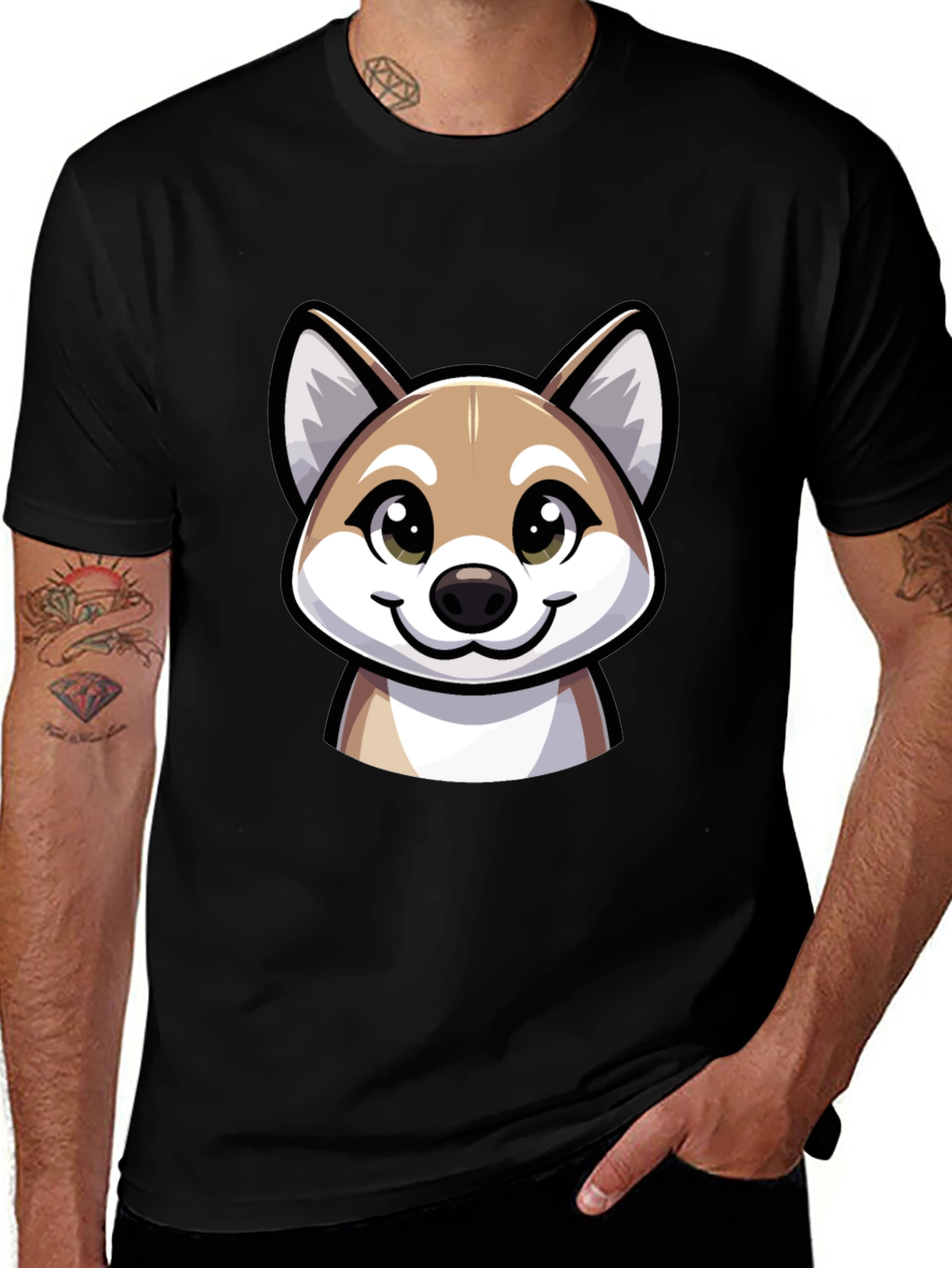 Shiba Inu Graphic Tee - Cute Dog Lovers Shirt